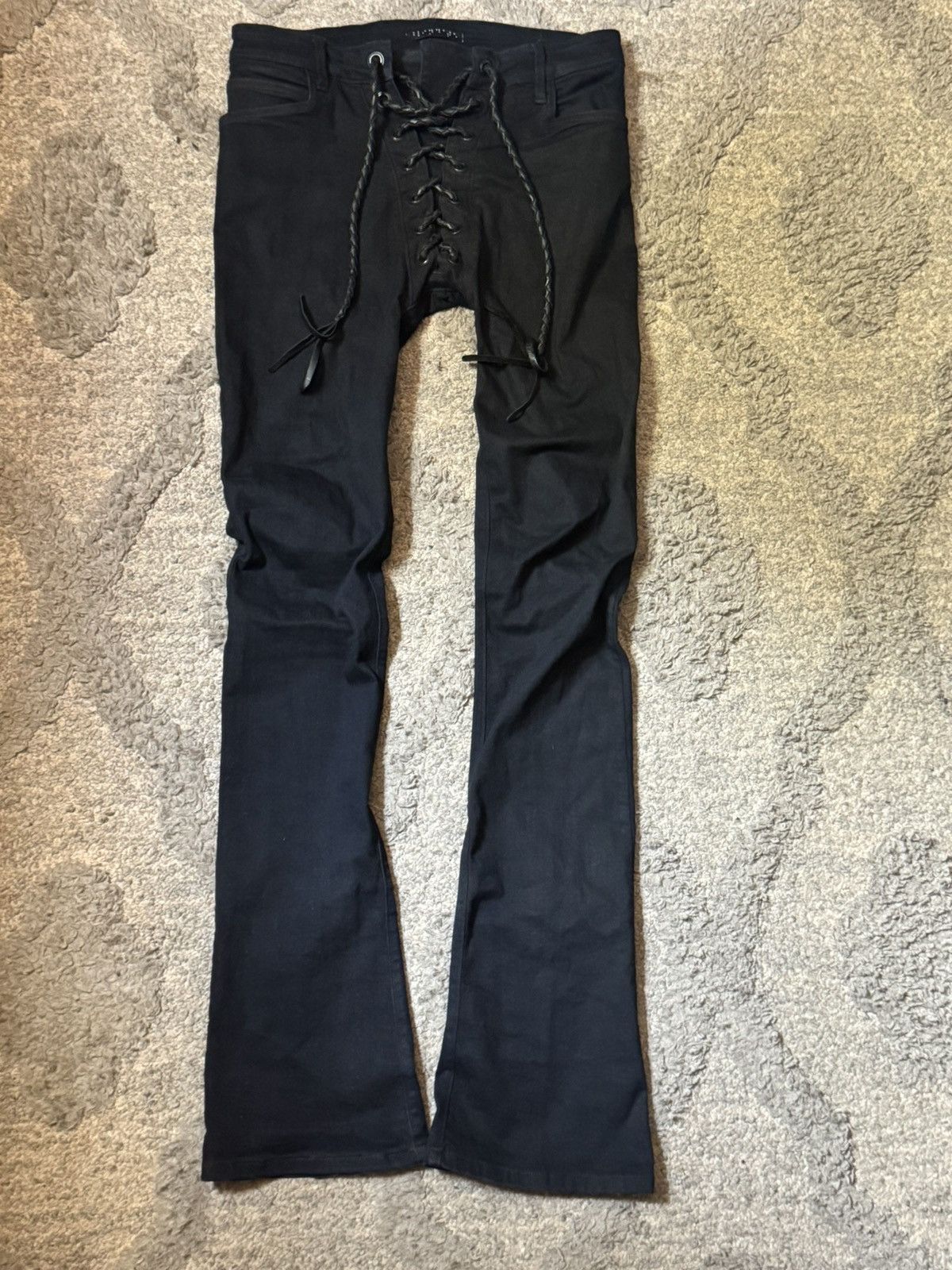 If Six Was Nine Lace Denim | Grailed