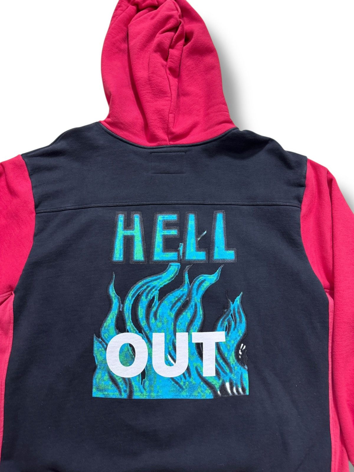 Designer × RRR-123 *RARE* HELL OUT FLAME RRR-123 GOD AFTERHOOD HOODIE Size US M / EU 48-50 / 2 - 9 Thumbnail