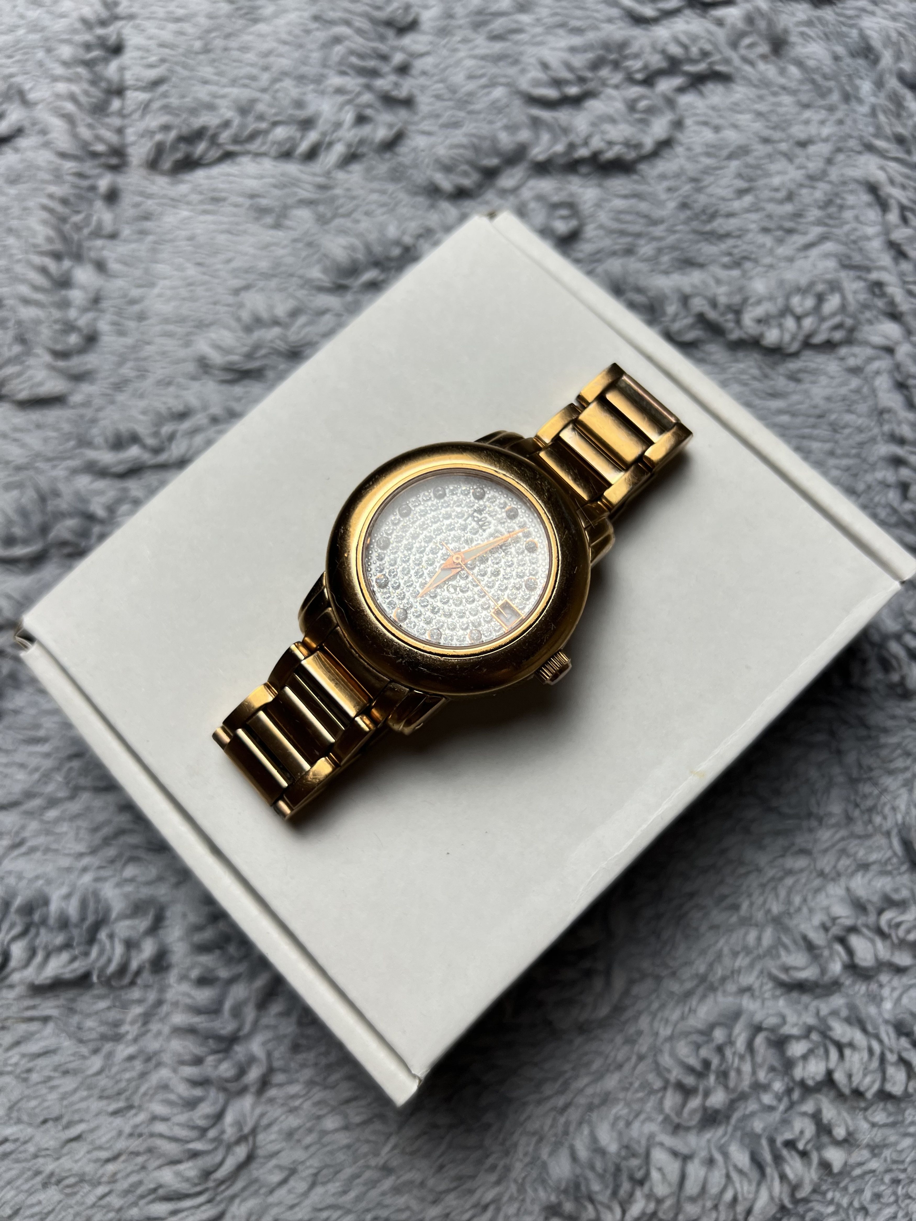 Hysteric Glamour × Vintage Glamour Minimalistic Rhinestones Folli Follie Bracelet Watch Size ONE SIZE - 4 Thumbnail