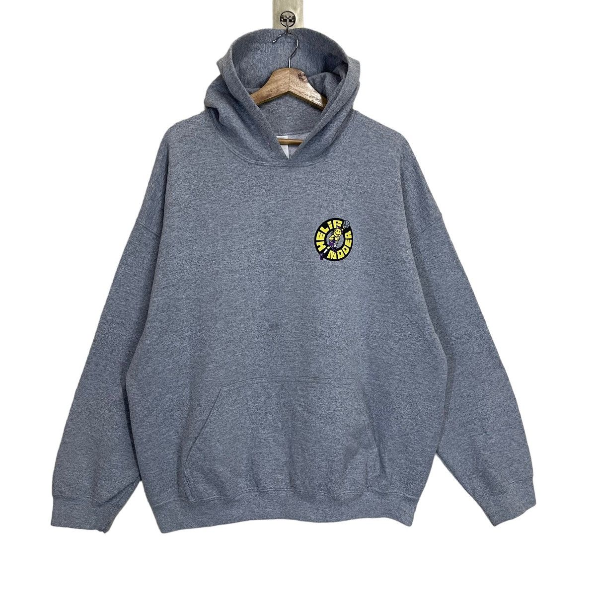 Japanese Brand Helig Moder Tour 2019 Big Logo Pullover Hoodies Size US XL / EU 56 / 4 - 5 Thumbnail