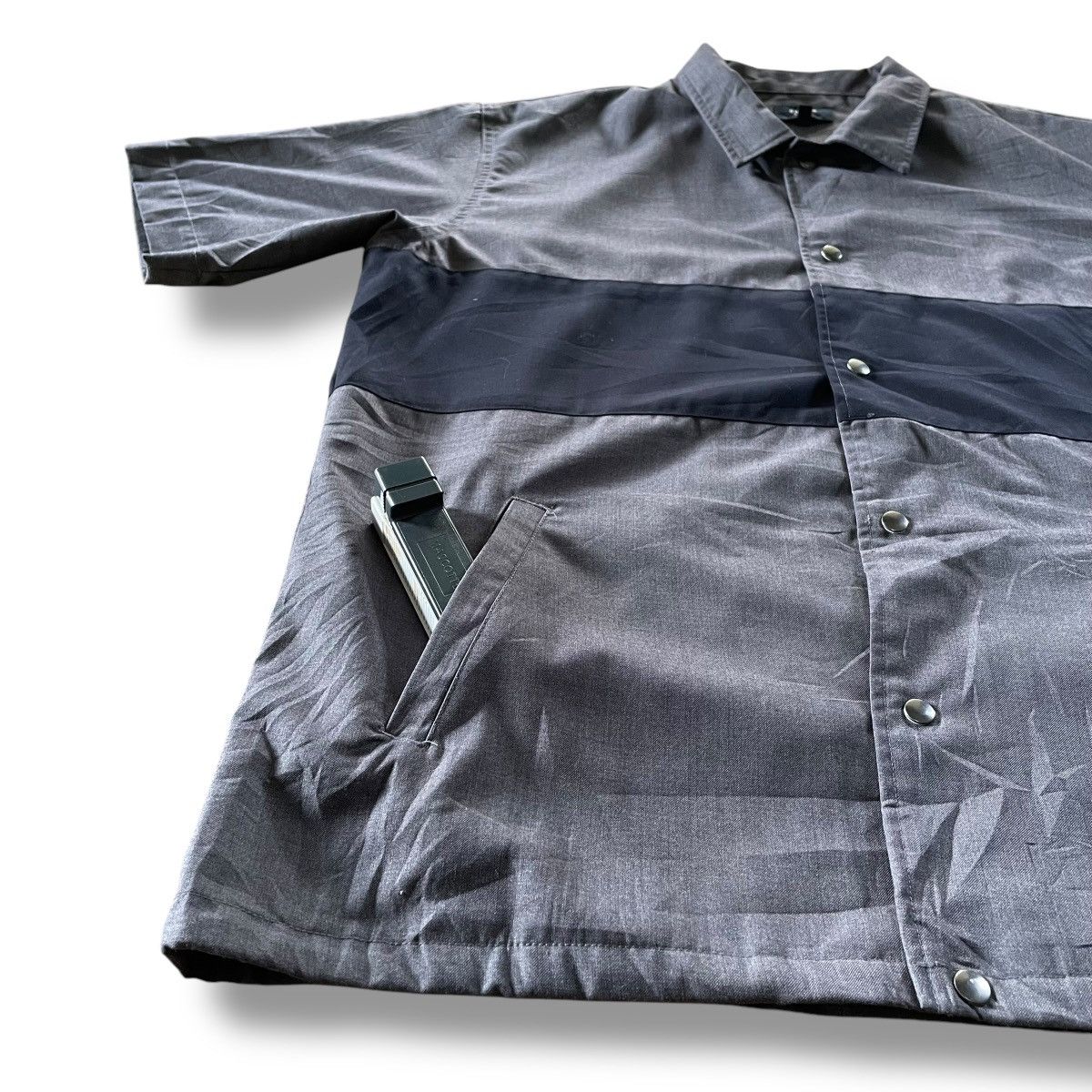 Beams Plus × Japanese Brand 🇯🇵 BEAMS HEART 2 TONES BUTTON UP SHIRT Size US L / EU 52-54 / 3 - 3 Thumbnail