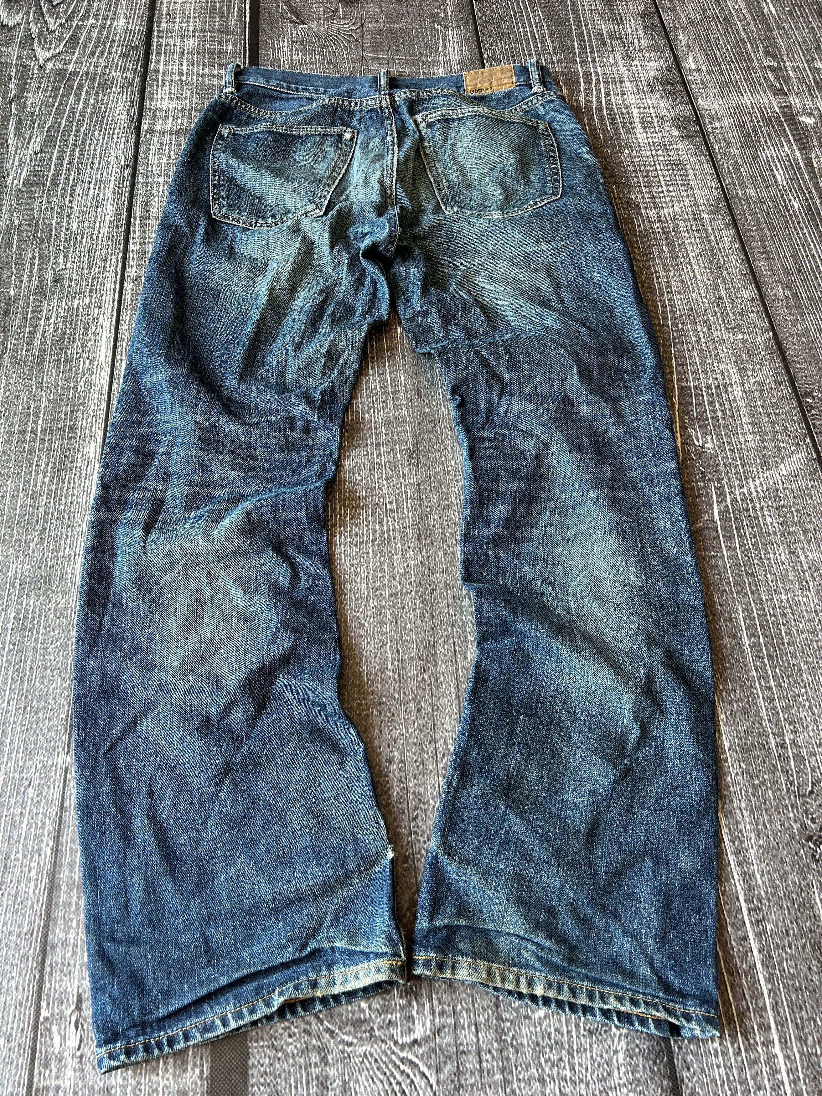 Designer Vintage Rick Owens Junya Watanabe Style Washed Jeans Size US 32 / EU 48 - 2 Thumbnail
