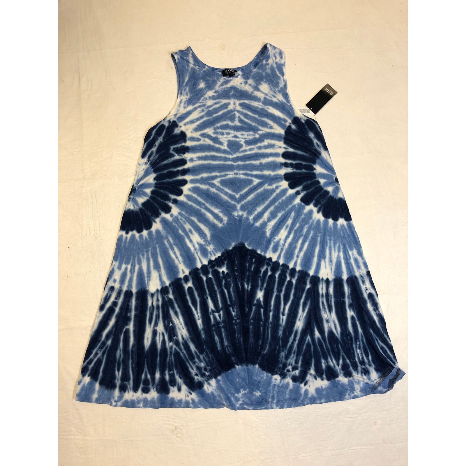 Other Women’s A.N.A A New Approach blue sleeveless dress Size XL / US 12-14 / IT 48-50 - 1 Thumbnail