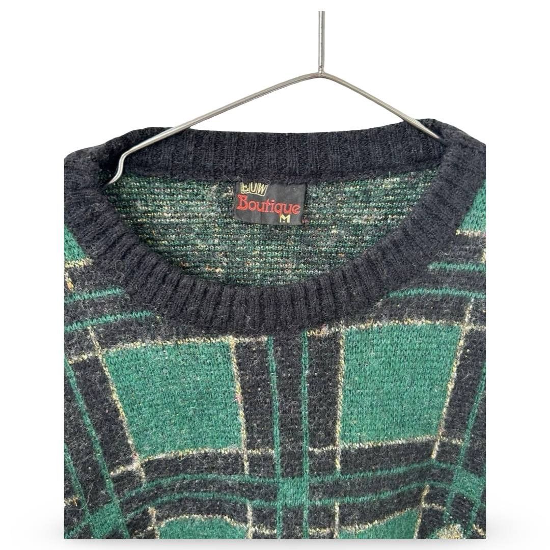 Vintage VTG coloured sweater #1370 Size M / US 6-8 / IT 42-44 - 3 Thumbnail