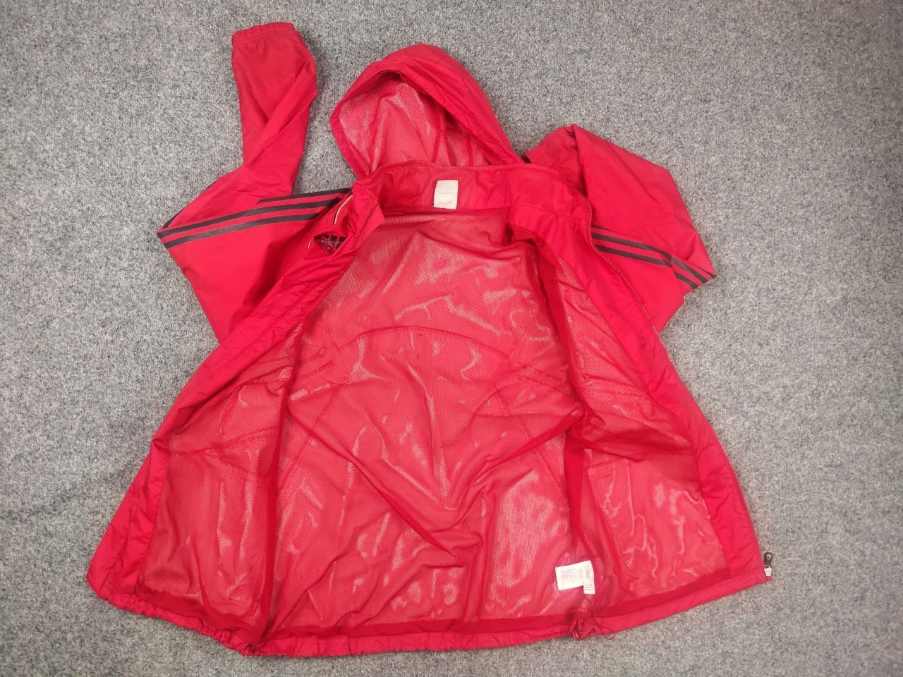 Adidas Vintage Adidas Liverpool 2009-10 Football Soccer Red Jacket Size US L / EU 52-54 / 3 - 13 Thumbnail