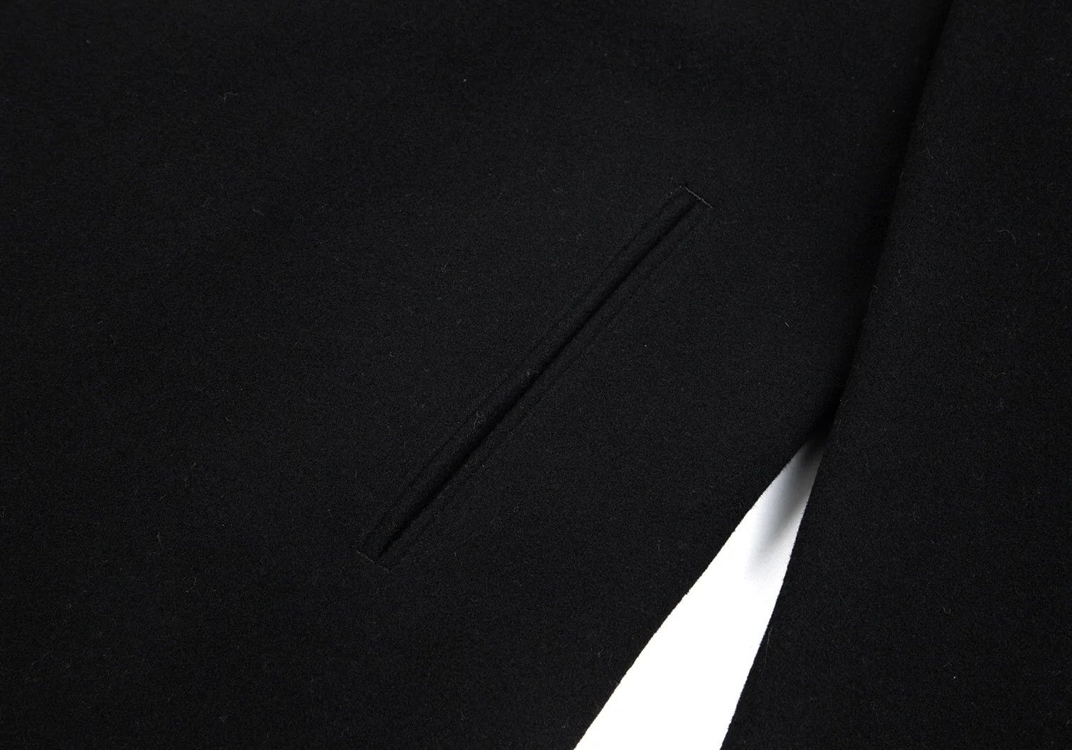 Yohji Yamamoto Yohji Yamamoto Black Detachable Collar Wool Jacket Size US L / EU 52-54 / 3 - 12 Thumbnail