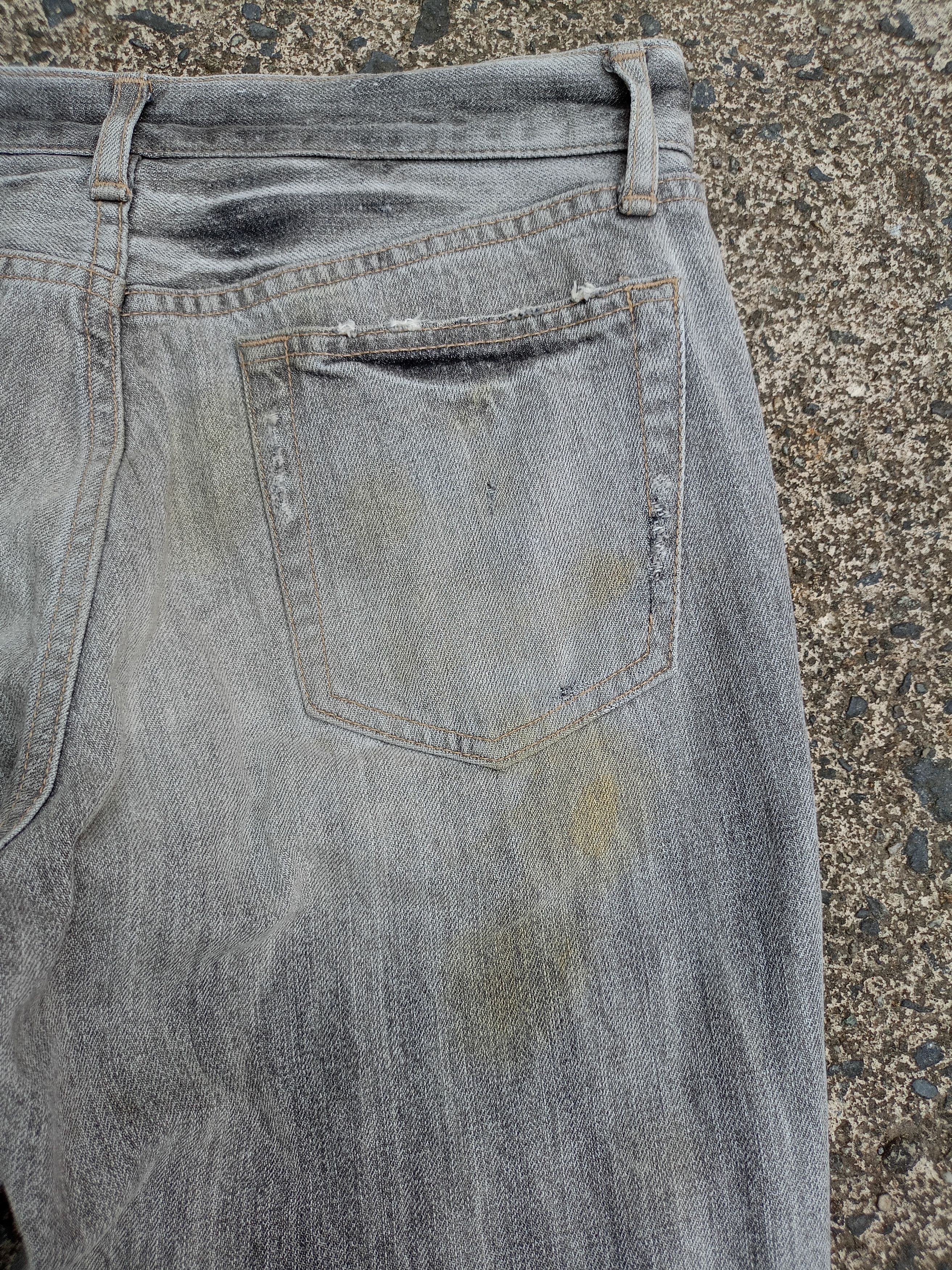 If Six Was Nine × Japanese Brand BLUE WAY FLARED DENIM PANTS Size US 30 / EU 46 - 10 Thumbnail