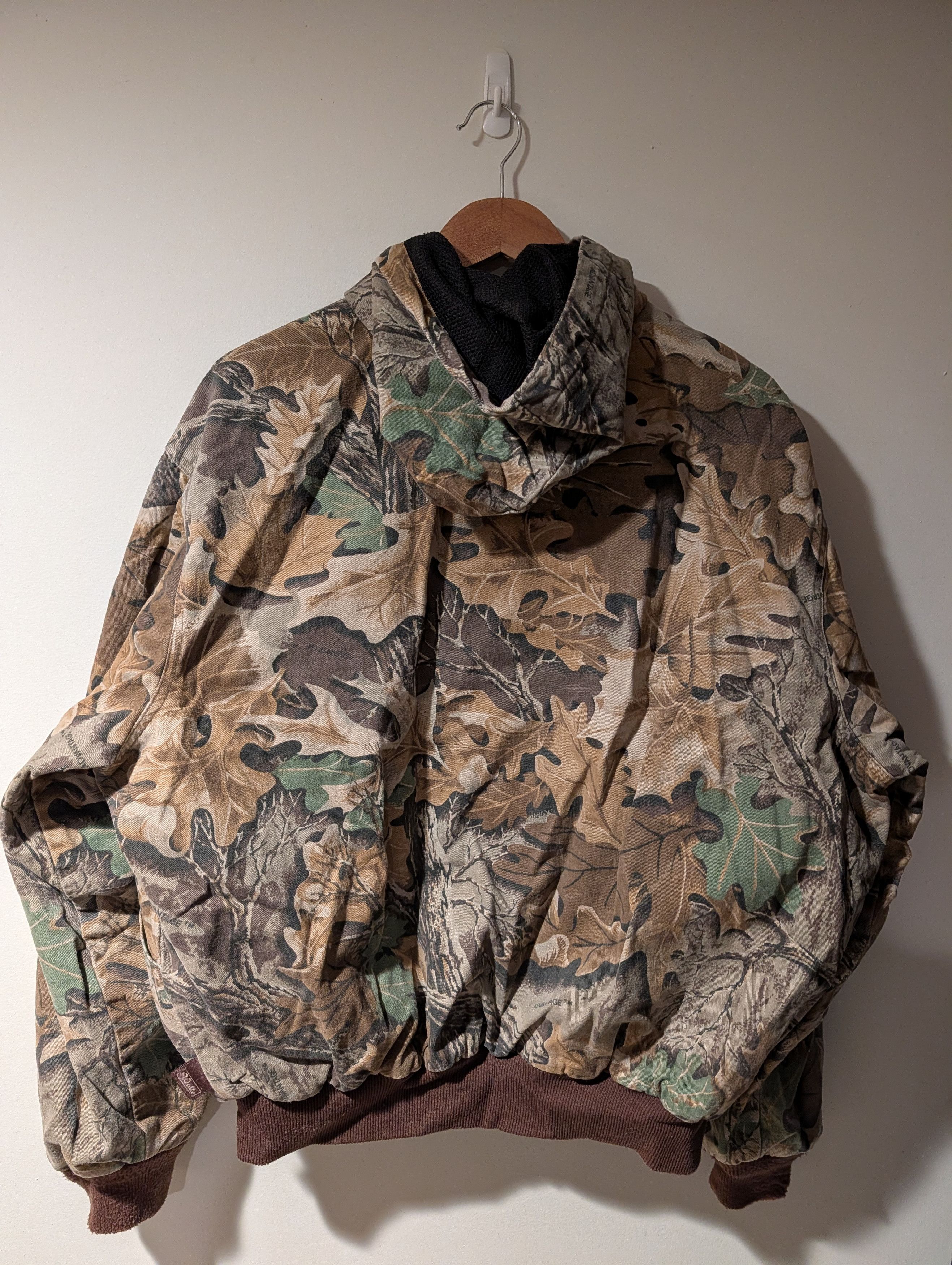 Walls Vintage 90s Walls Outdoor Hunting Large Bomber Hooded Jacket Size US L / EU 52-54 / 3 - 9 Thumbnail