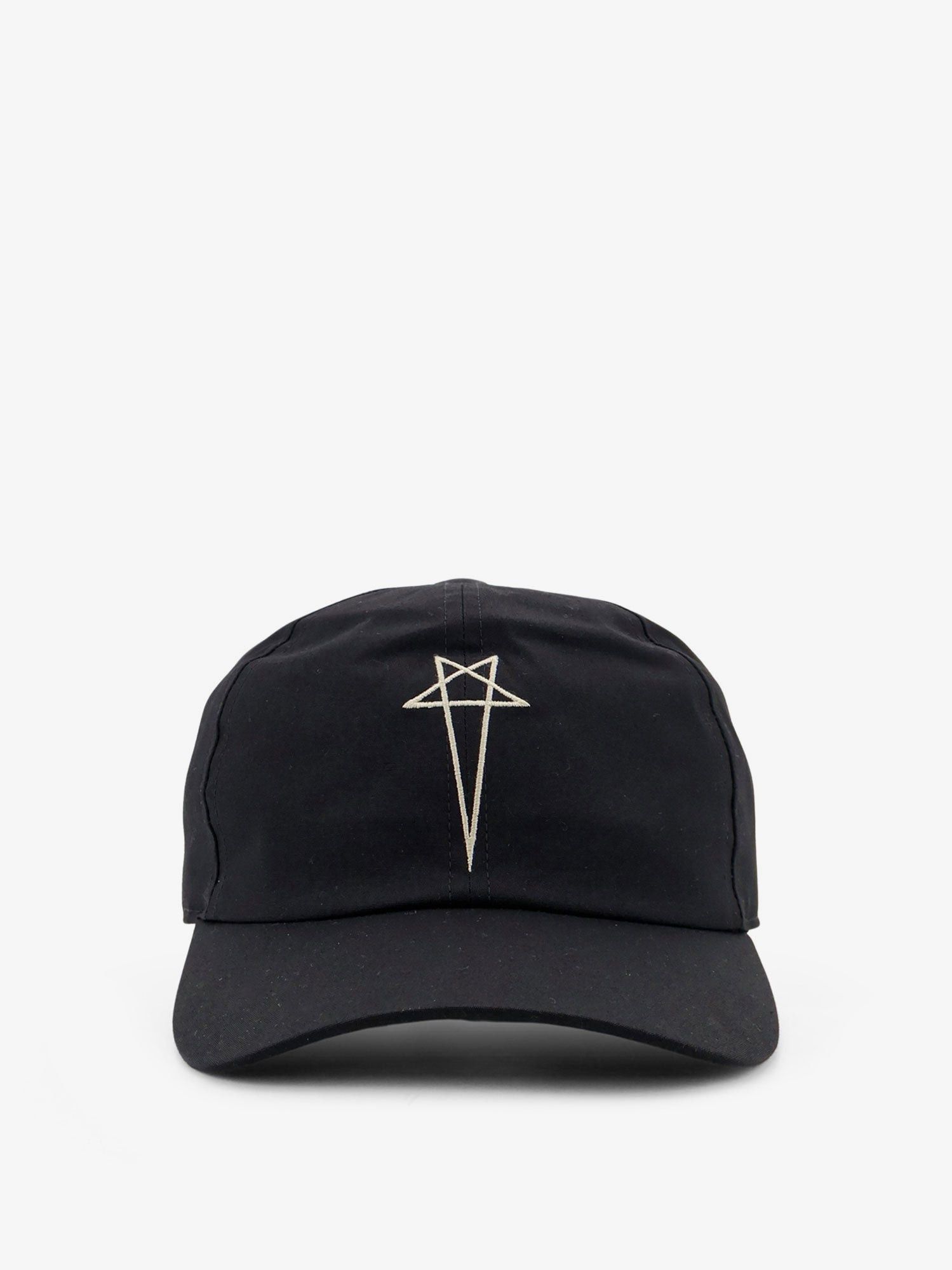Rick Owens Drkshdw Cotton Hat With Front Logo Size ONE SIZE - 1 Thumbnail