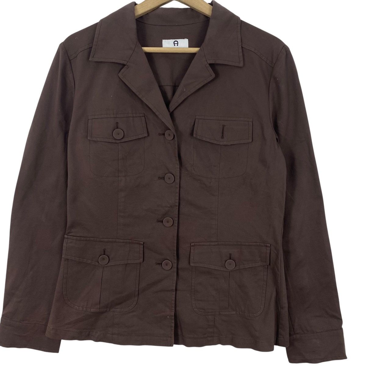 Aigner Vintage AIGNER Utility Safari Jacket Button Up Minimalist Size M / US 6-8 / IT 42-44 - 6 Thumbnail