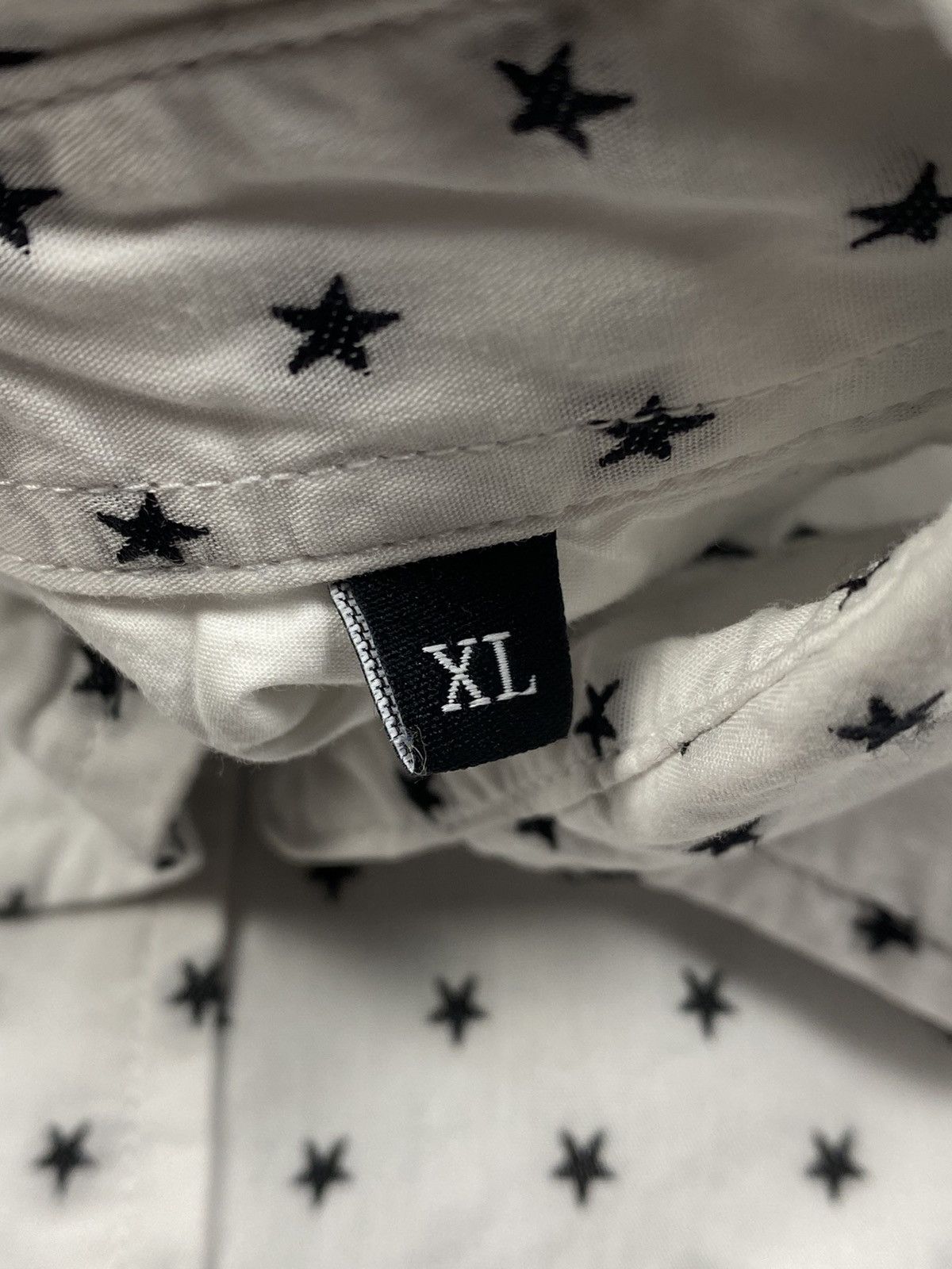 Diesel Diesel Star Monogram Print Button Up Long Sleeve Shirt Mens Size US XL / EU 56 / 4 - 10 Thumbnail