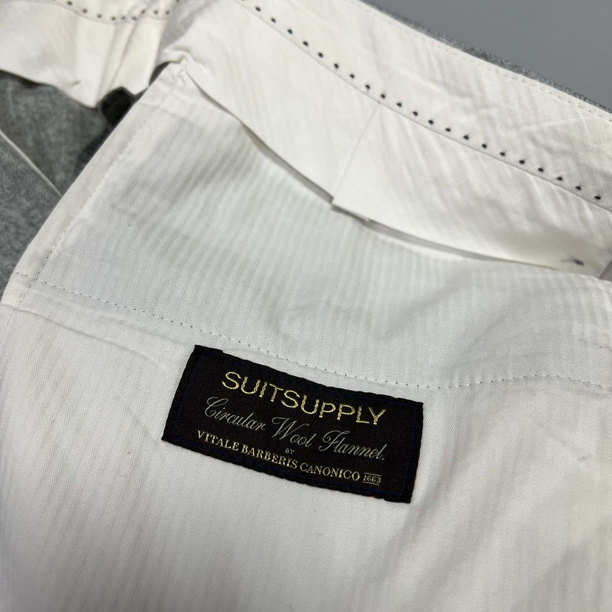 Suitsupply SuitSupply Pure Wool Soho Turn Up Pants Size 48L - 9 Thumbnail