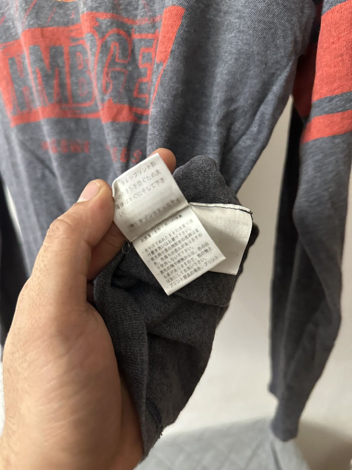 Andy Warhol × Hysteric Glamour Hysteric Glamour x Andy Warhol Hambuger Grey L/S Tee L Size US L / EU 52-54 / 3 - 8 Thumbnail