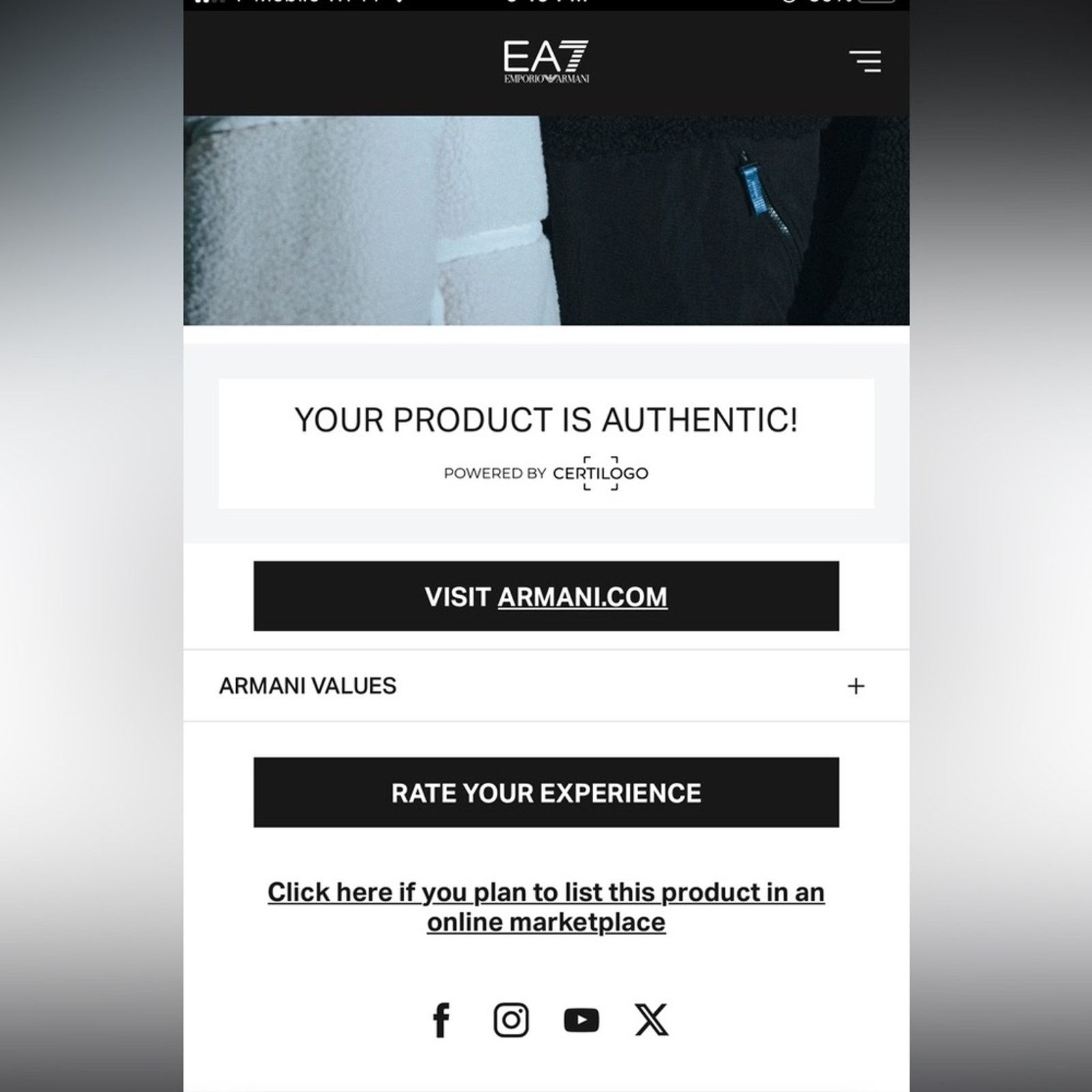 Emporio Armani Emporio Armani— Gray—Lightweight Hooded Jacket— Size XXL Size US XXL / EU 58 / 5 - 6 Thumbnail