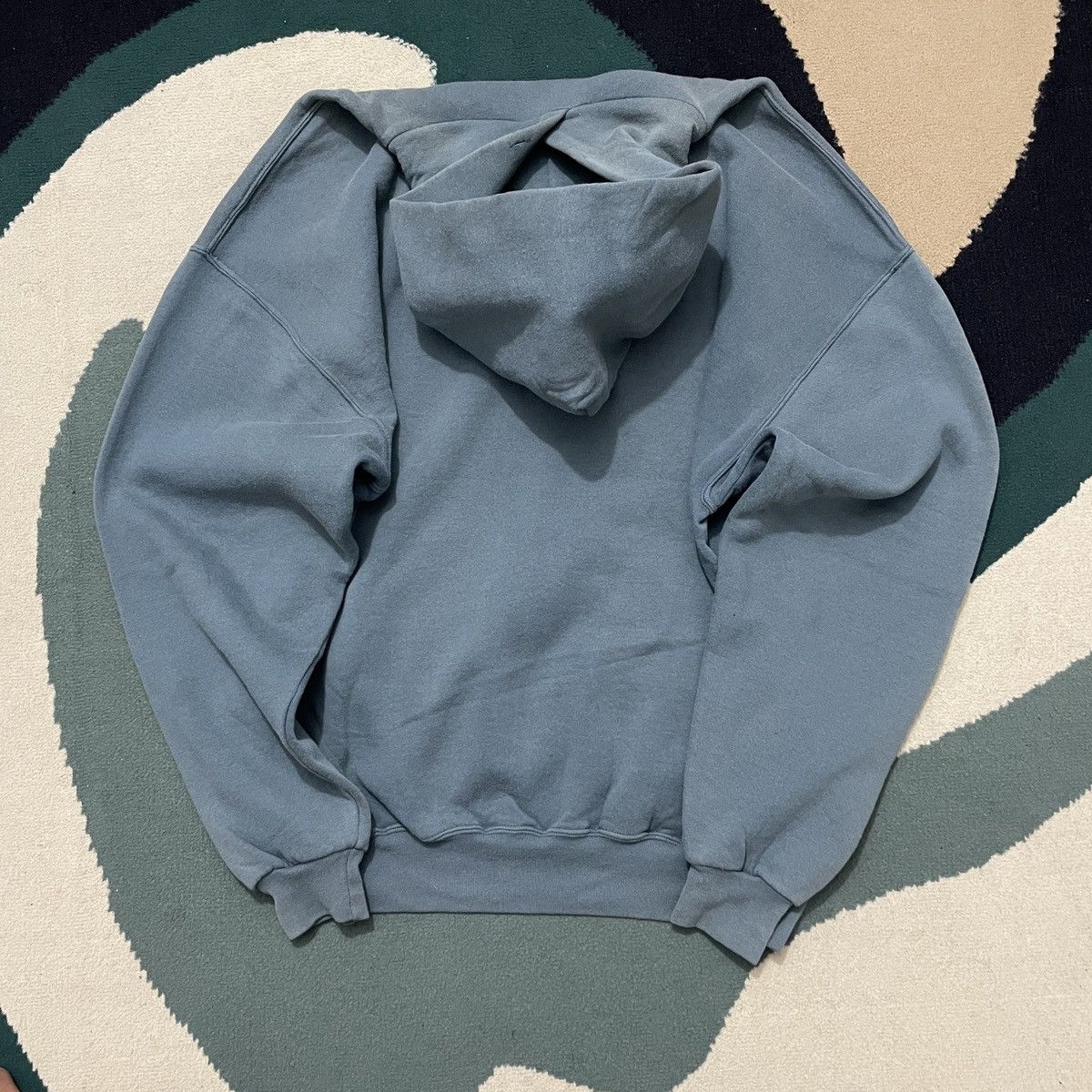 Russell Athletic GRAIL 🥶 90s Russell Athletic Seafoam Green Blank Hoodie Size US XXL / EU 58 / 5 - 2 Thumbnail