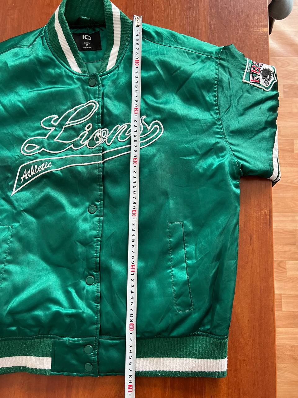 NFL DETROIT LIONS ATHLETIC NFL FBS UNISEX BOMBER JACKET SIZE S Size US S / EU 44-46 / 1 - 18 Thumbnail