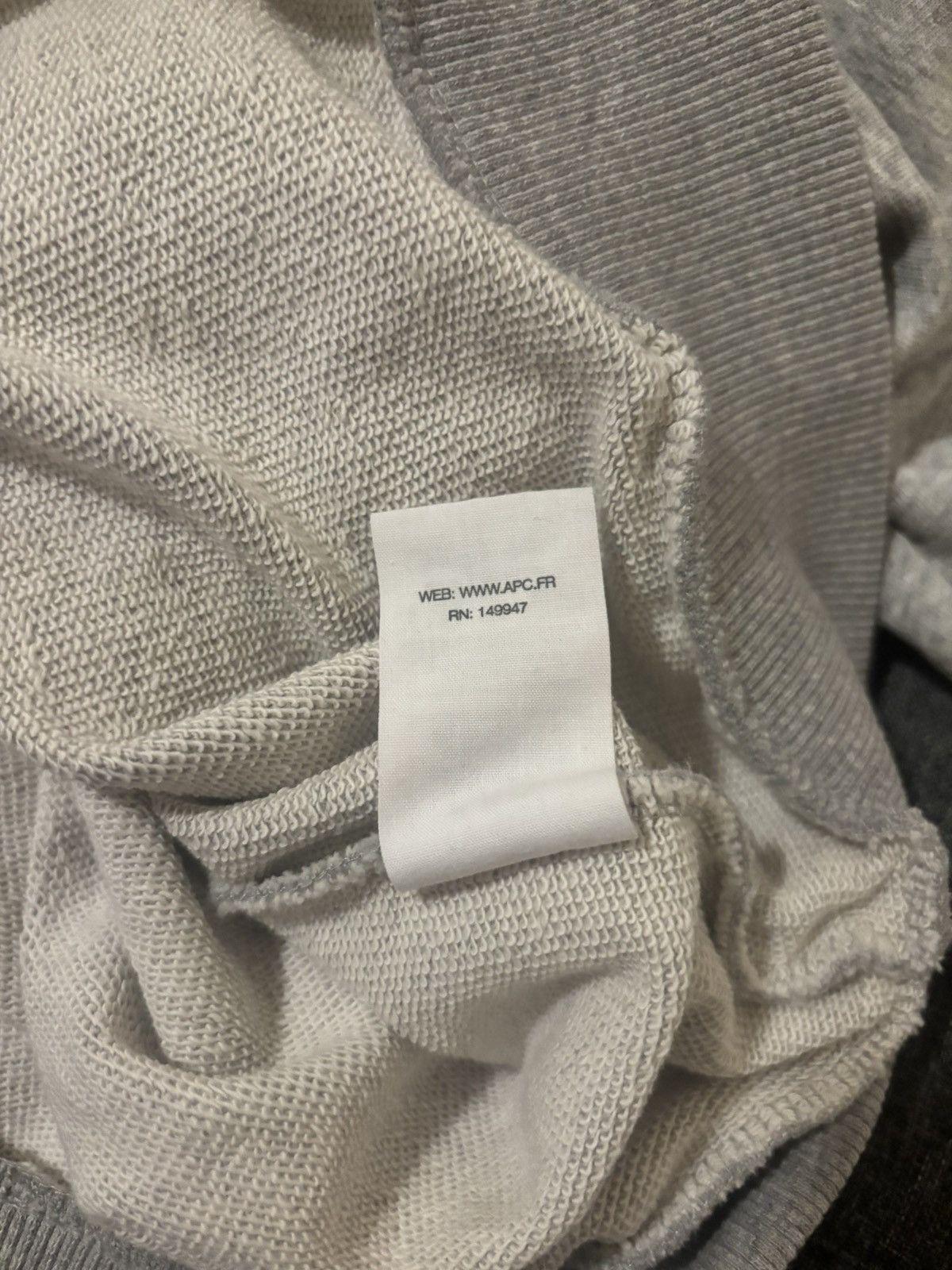 A.P.C. A.P.C. logo-print cotton drawstring hoodie Size US M / EU 48-50 / 2 - 5 Thumbnail