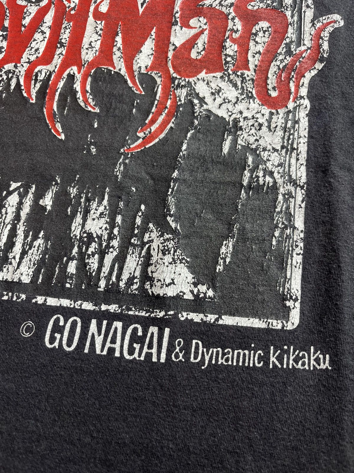 Anime Vintage 1993’s Devilman Go Nagai Anime T-Shirt Size US L / EU 52-54 / 3 - 11 Thumbnail