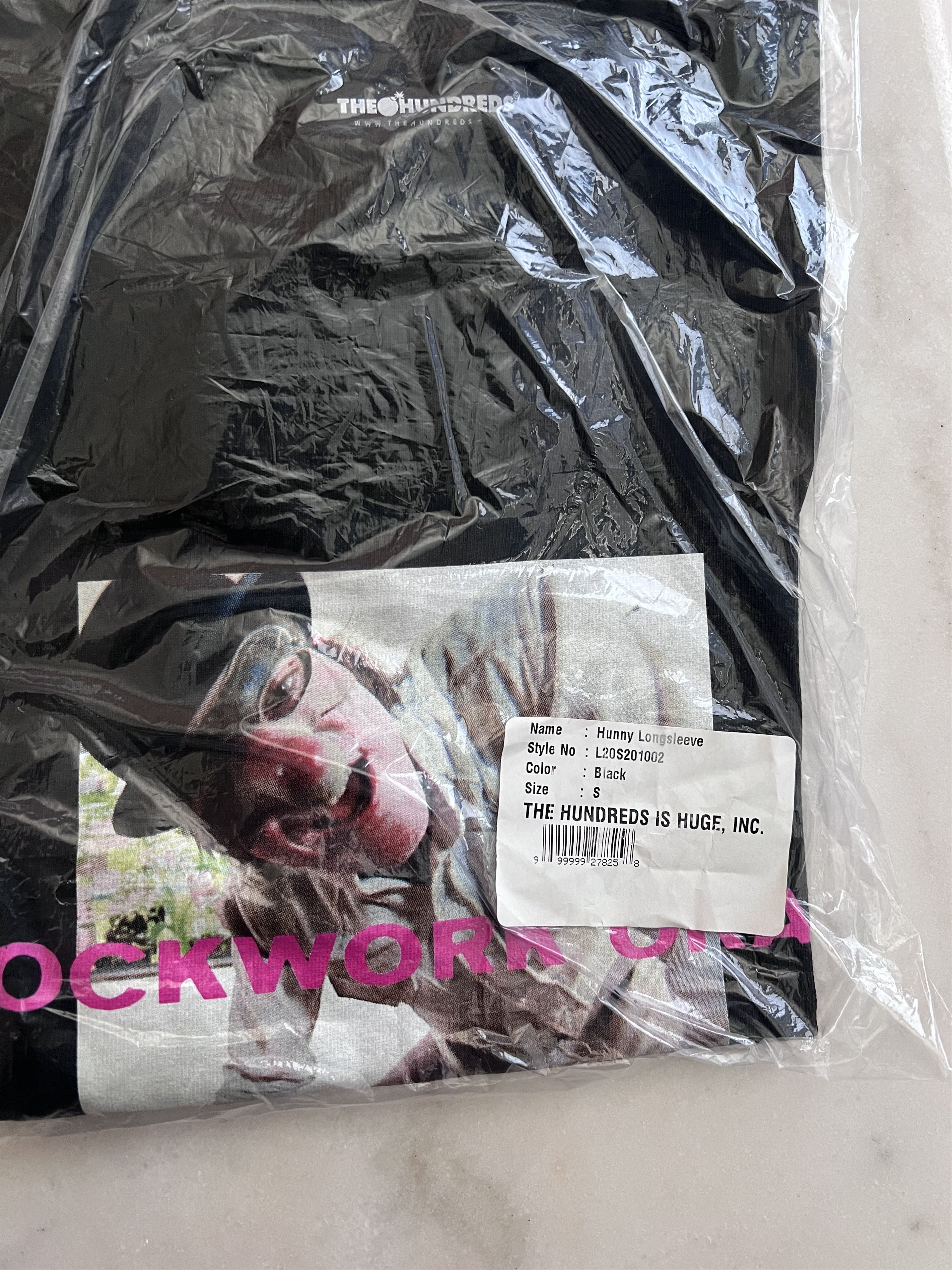 The Hundreds The Hundreds x A Clockwork Orange Hunny L/S T-Shirt - Black Size US S / EU 44-46 / 1 - 3 Thumbnail