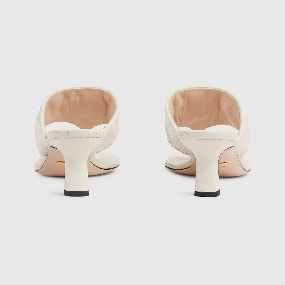 Gucci o1s1wg110225 Thong Sandals in White Size US 9.5 / IT 39.5 - 3 Thumbnail