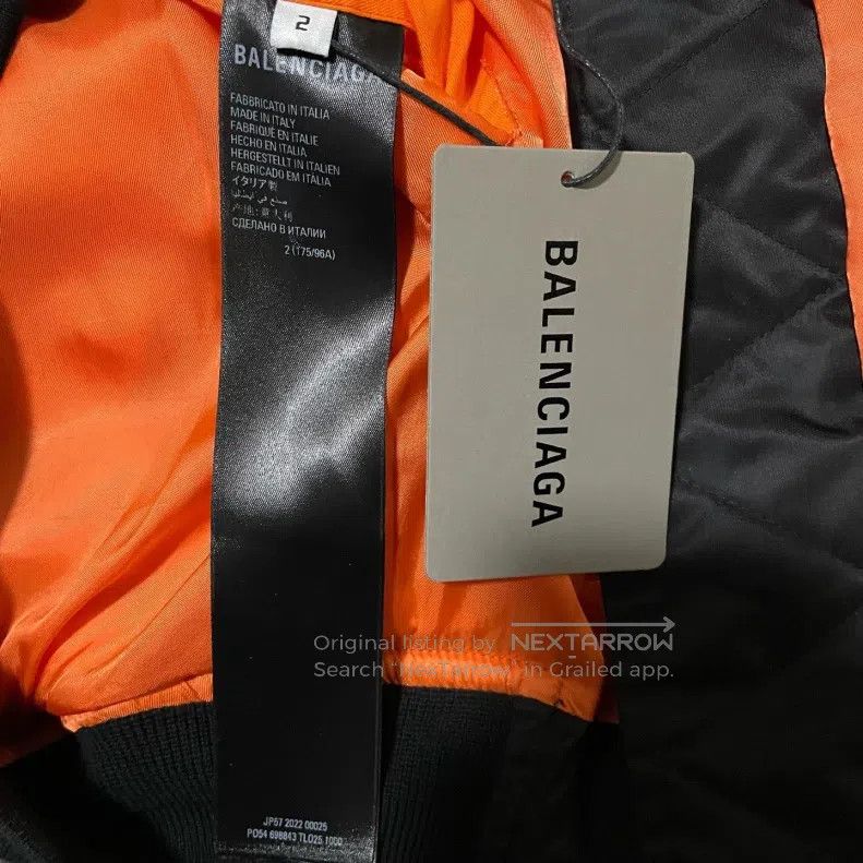 Balenciaga Balenciaga Red carpet show 3B bomber jacket Size US M / EU 48-50 / 2 - 4 Thumbnail