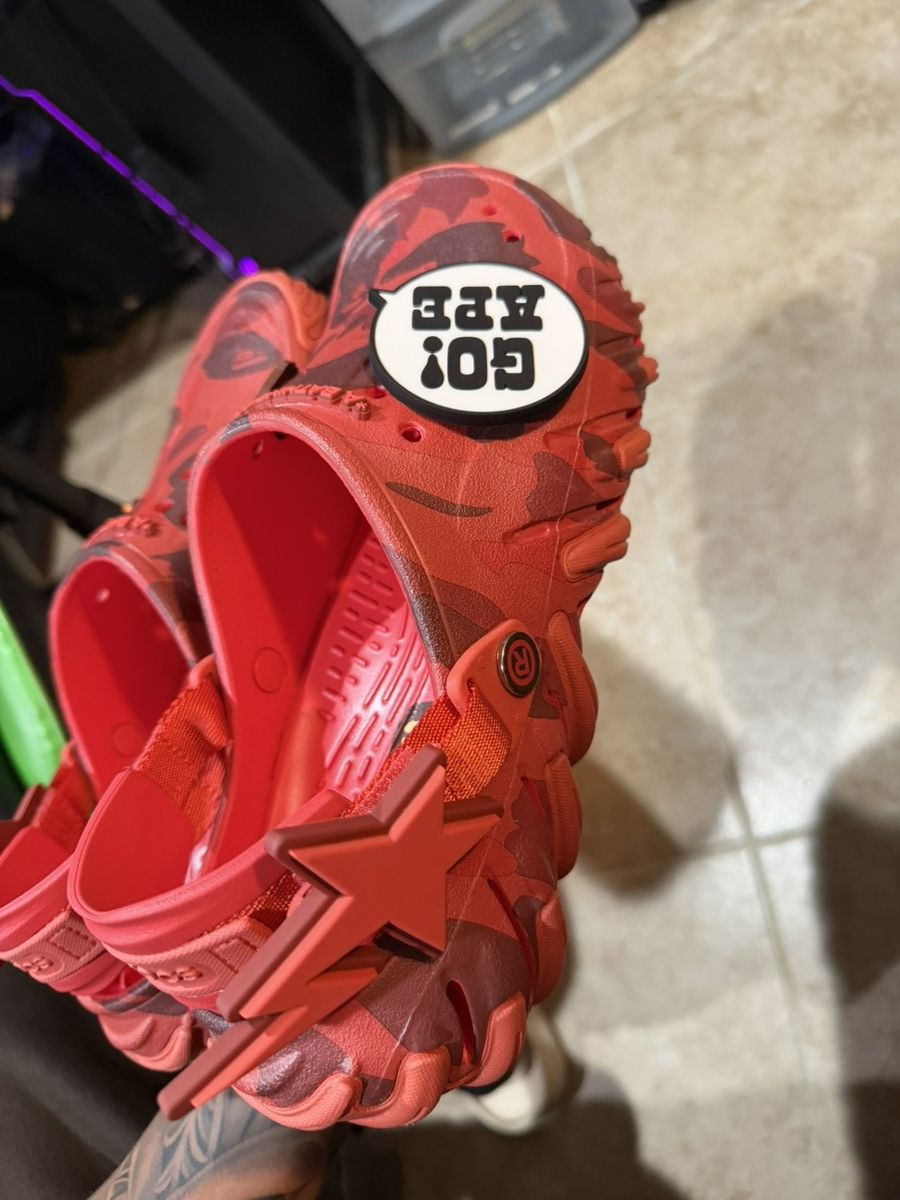 Bape × Crocs Bape x Croc Echo *Brand New* Size US 8 / EU 41 - 4 Thumbnail