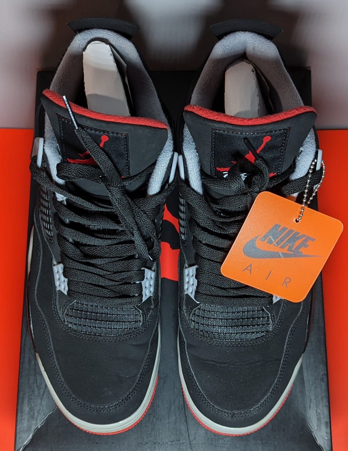Jordan Brand Size 11 - Jordan 4 Retro Bred 2019 Size US 11 / EU 44 - 2 Thumbnail