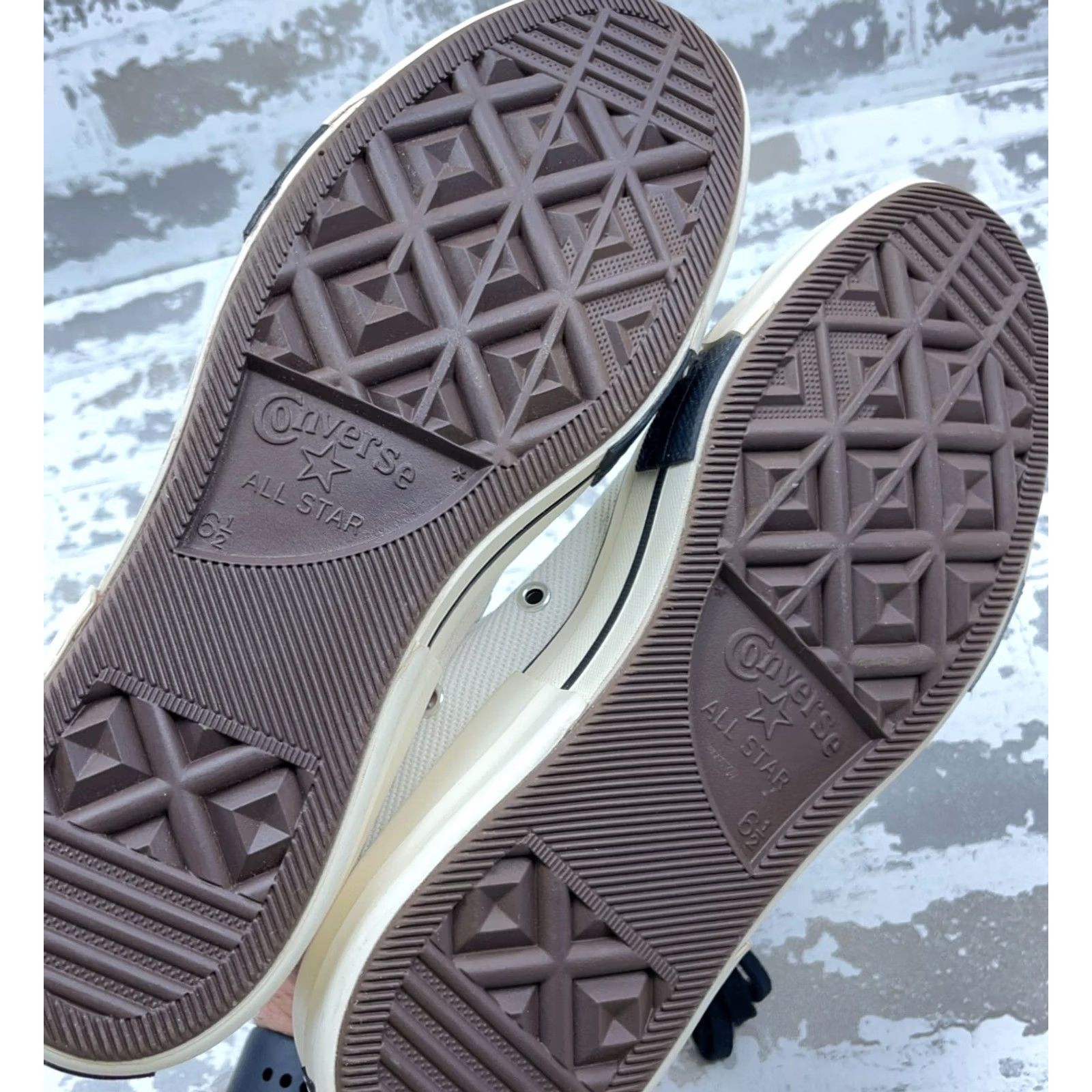 Converse Converse Rick Owens x DRKSHDW DRKSTAR Chuck 70 Low Sneaker Men 6.5 Women 8.5 White Size US 7 / IT 37 - 6 Thumbnail