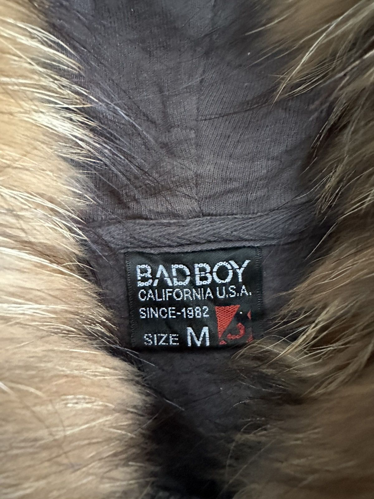 Hysteric Glamour CRAZY FADED BADBOY FUR ZIPHOODIE IFSIXWASNINE LGB STYLE Size US L / EU 52-54 / 3 - 5 Thumbnail