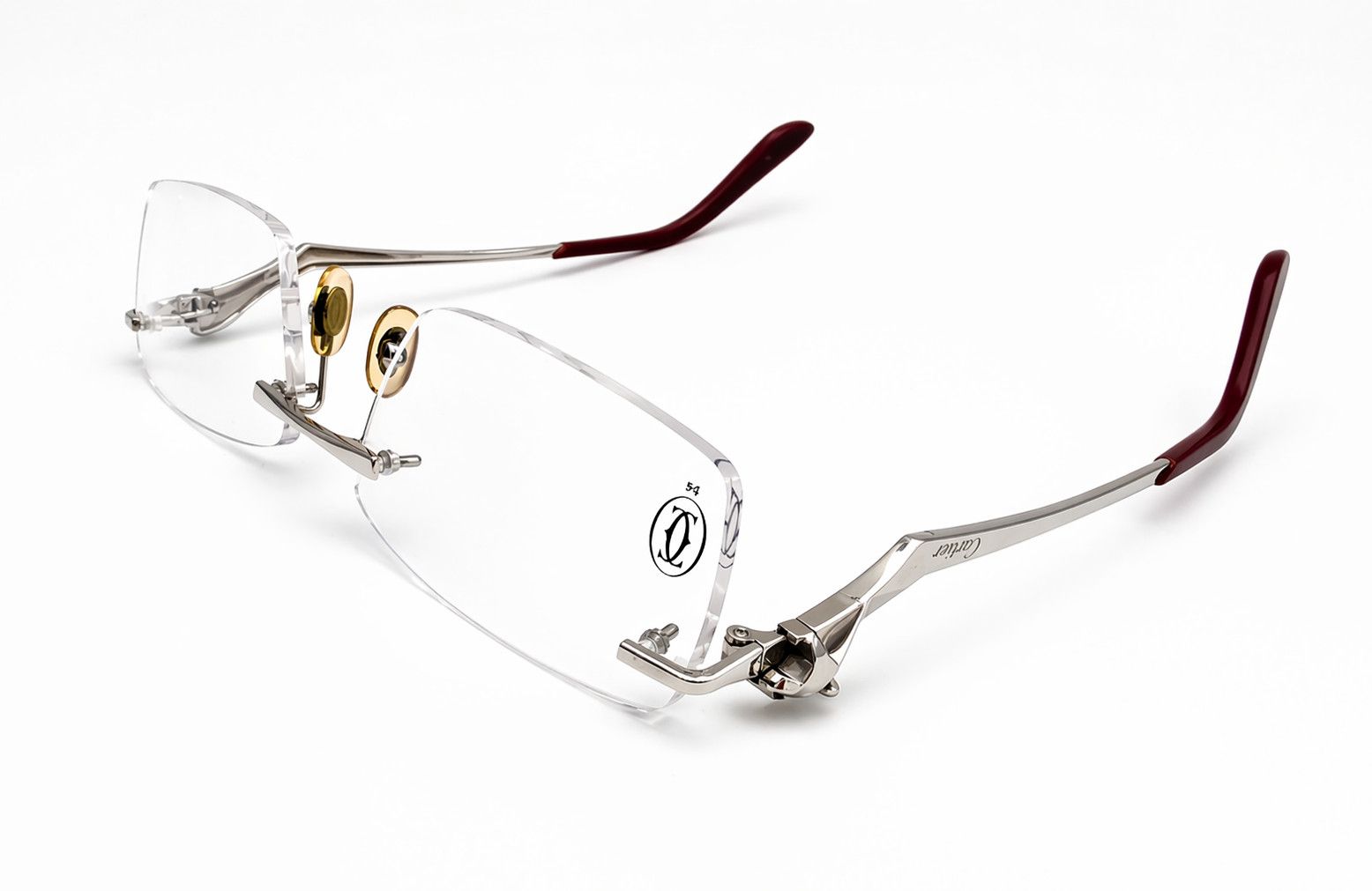 Cartier Authentic Cartier Silver Panthere Glasses CT02810 Size ONE SIZE - 11 Thumbnail