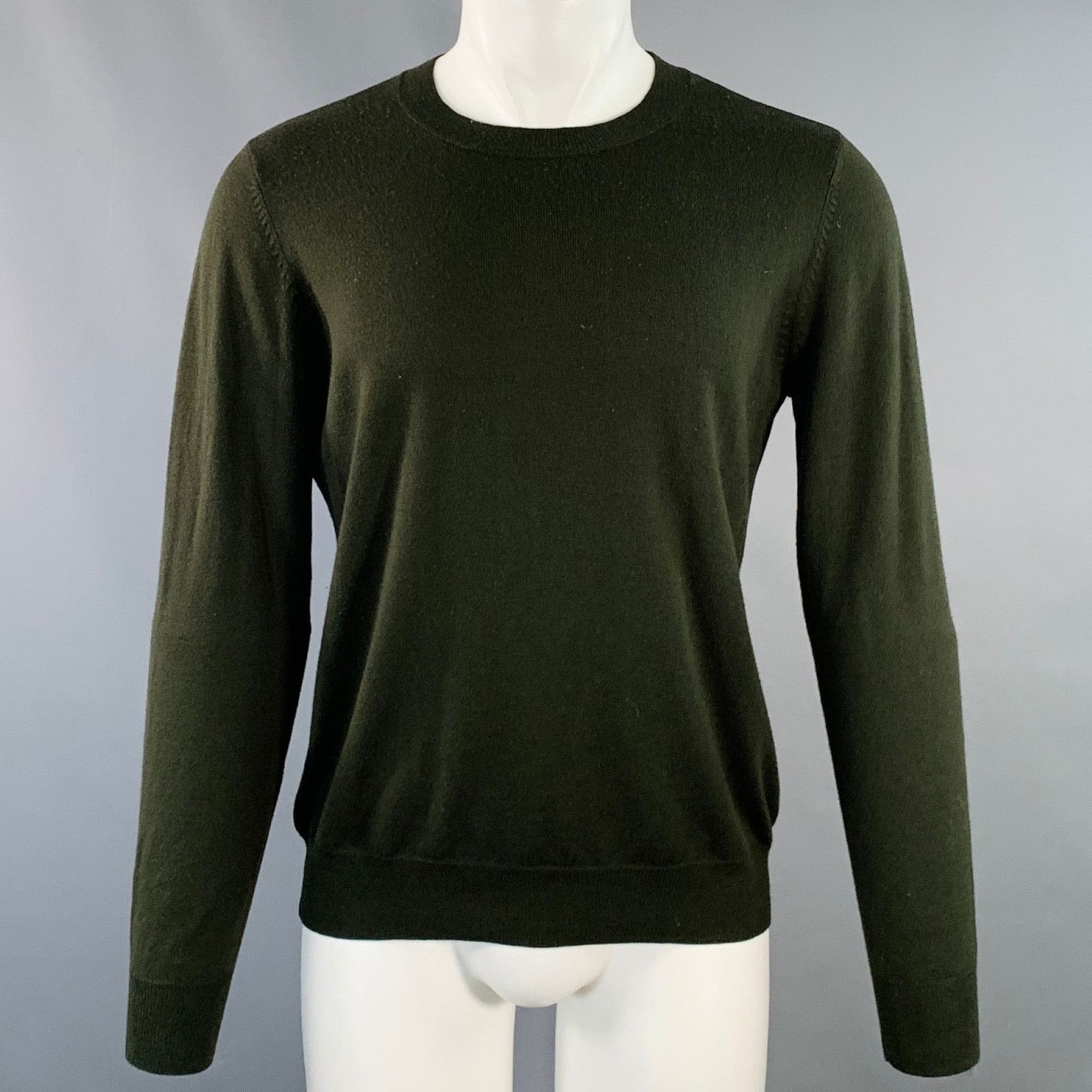 Odin ODIN Forest Knit Cashwool Faux Suede Crew Neck Pullover Size US M / EU 48-50 / 2 - 1 Thumbnail