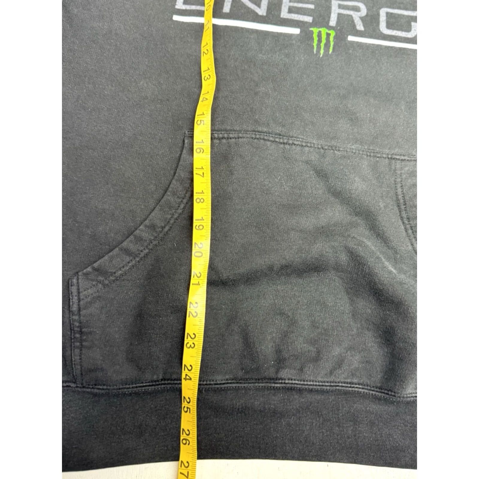 Vintage Monster Energy Hoodie Mens XL Pullover Graphic Sweatshirt Unleash The Beast Black Size US XL / EU 56 / 4 - 5 Thumbnail