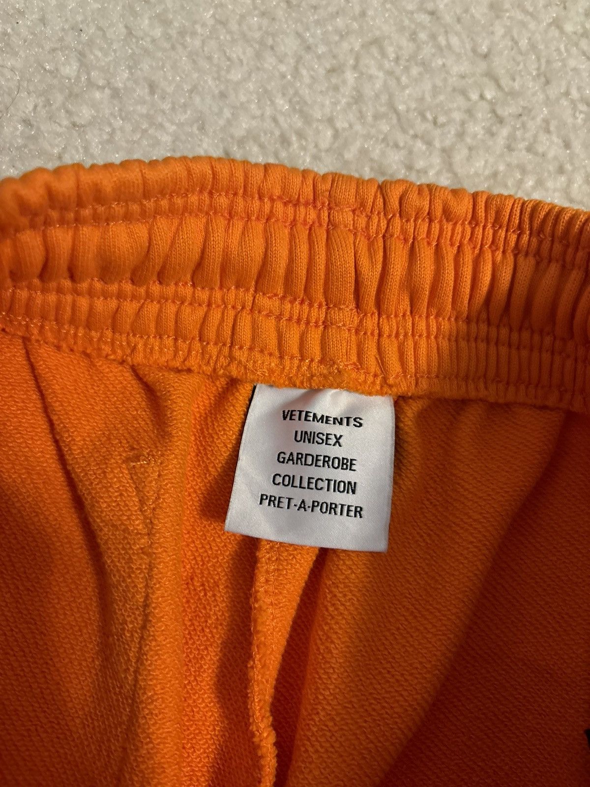 Vetements Vetements Hi Speed Fashion Wide Sweatpants Orange Size US 30 / EU 46 - 5 Thumbnail