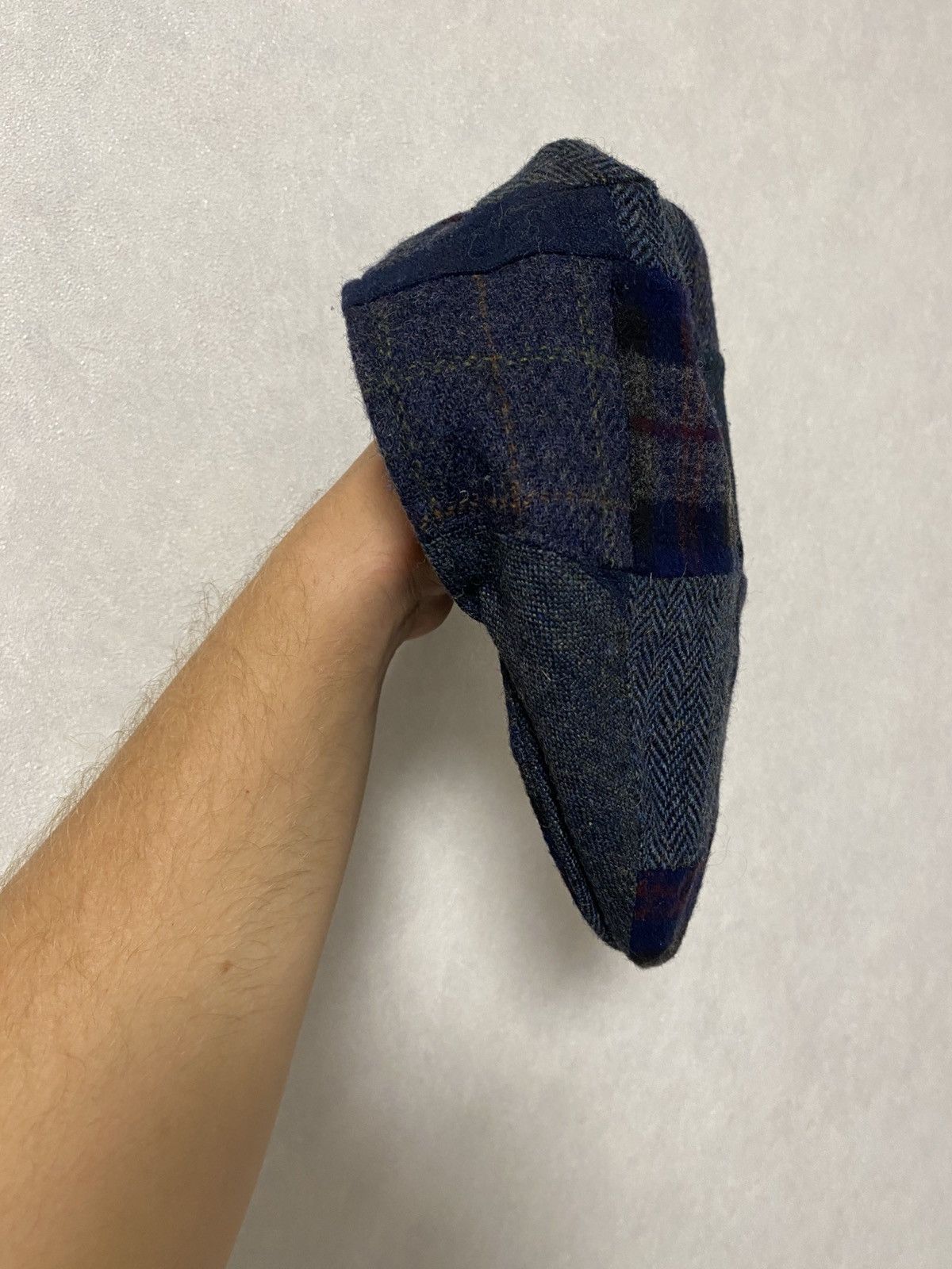 Barbour Barbour Tweed Wool Patchwork Cap Flat Hat Size: L Size ONE SIZE - 9 Thumbnail