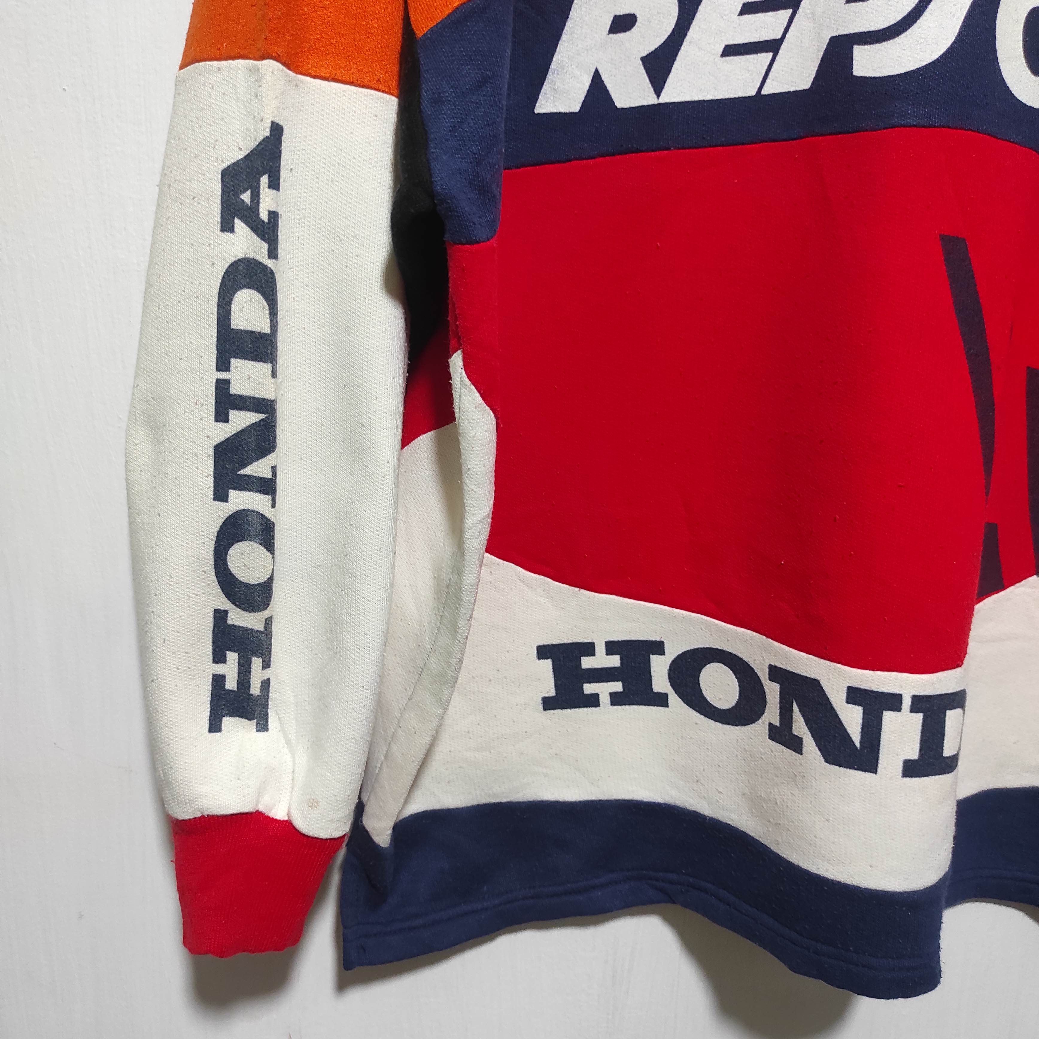 Honda VINTAGE ALEX CRIVILLE REPSOL HONDA TEAM POLO RUGBY SHIRT Size US M / EU 48-50 / 2 - 6 Thumbnail
