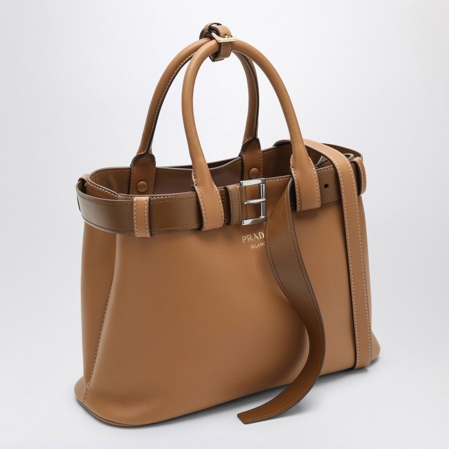 Prada o1d2blof0924 Size : OS / Leather Medium Bag In Brown Size ONE SIZE - 2 Thumbnail