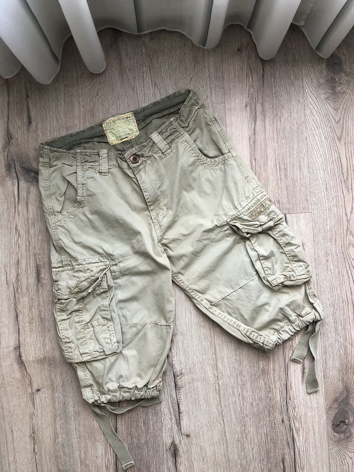 Alpha Industries Alpha Industries Cargo Military Shorts Vintage Size US 31 - 1 Thumbnail