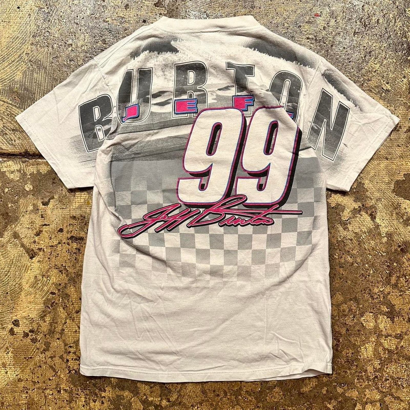 NASCAR Vintage 1999 nascar jeff burton Size US L / EU 52-54 / 3 - 2 Thumbnail