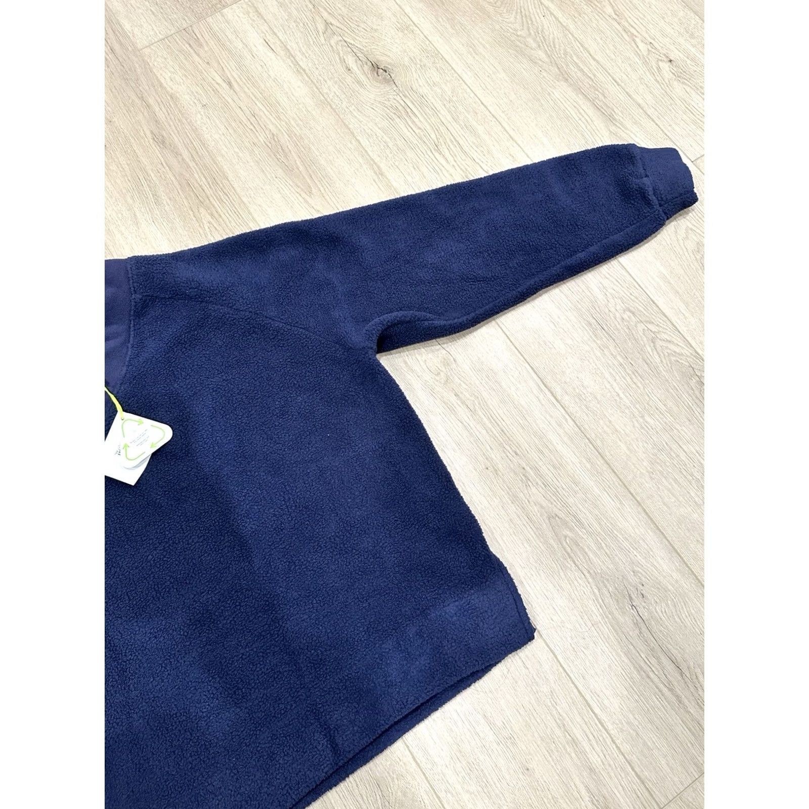 Vintage VINTAGE Dudley Stephens Sweatshirt Womens 2XL Navy V-Neck Pile Fleece Size XXL / US 16-18 / IT 52-54 - 2 Thumbnail