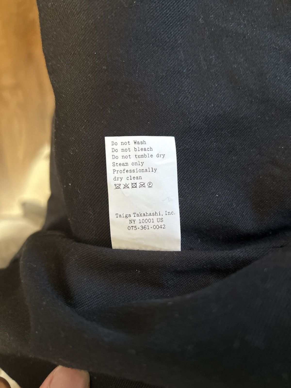 Taiga Takahashi T.T Lot 405 Black Atelier Coat Size US L / EU 52-54 / 3 - 11 Thumbnail