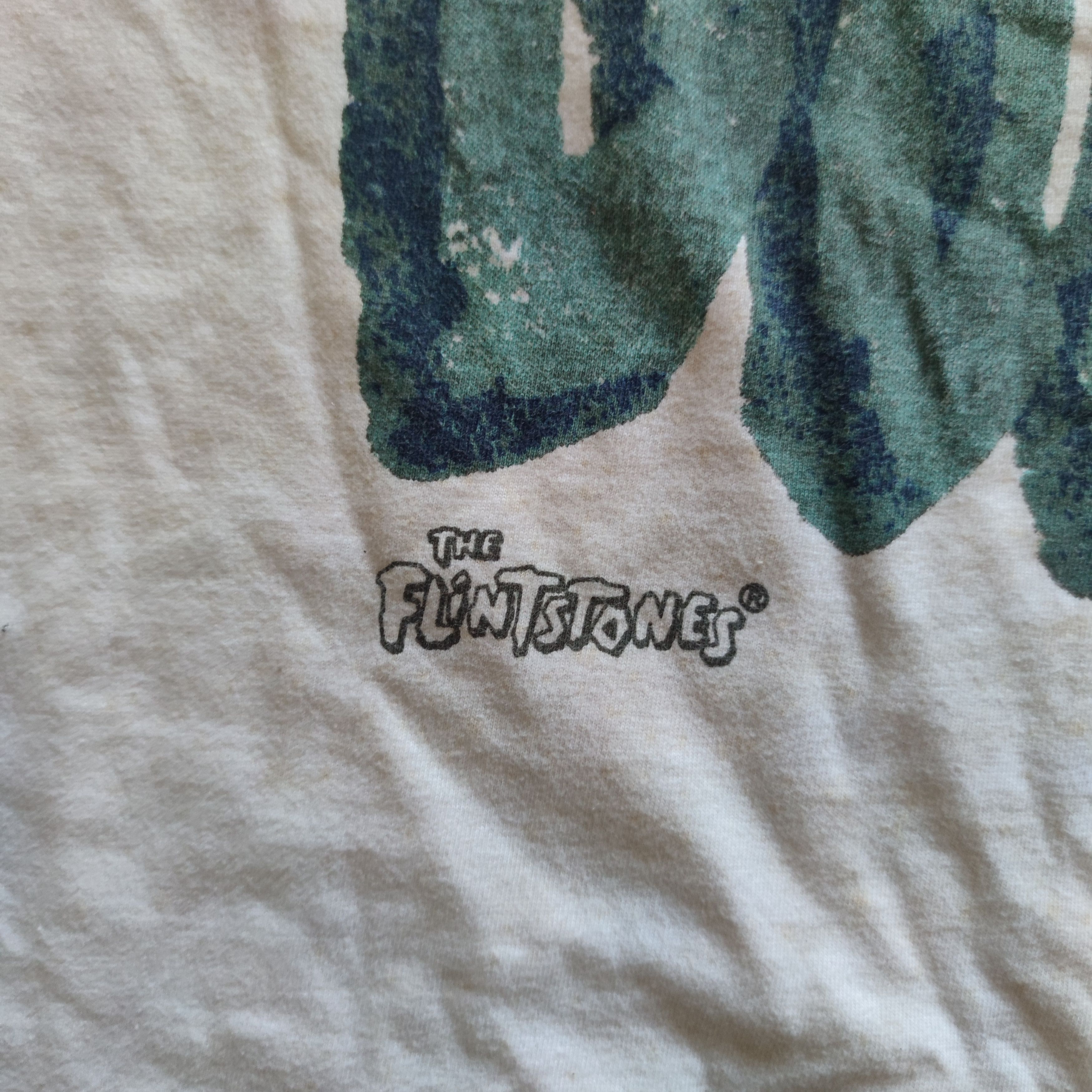 Cartoon Network × Vintage VINTAGE THE FLINTSTONES YABBA DABBA DOO T SHIRT Size US M / EU 48-50 / 2 - 9 Thumbnail