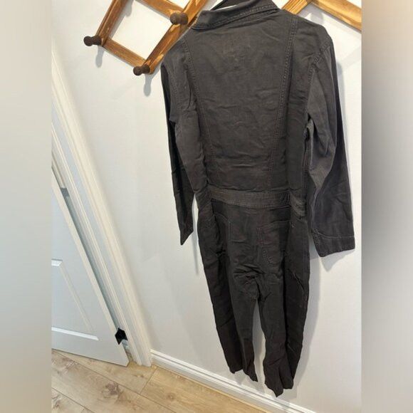 Free People SANDRINE ROSE x FREE PEOPLE BLACK & GOLD JUMPSUIT Size 28" / US 6 / IT 42 - 4 Thumbnail
