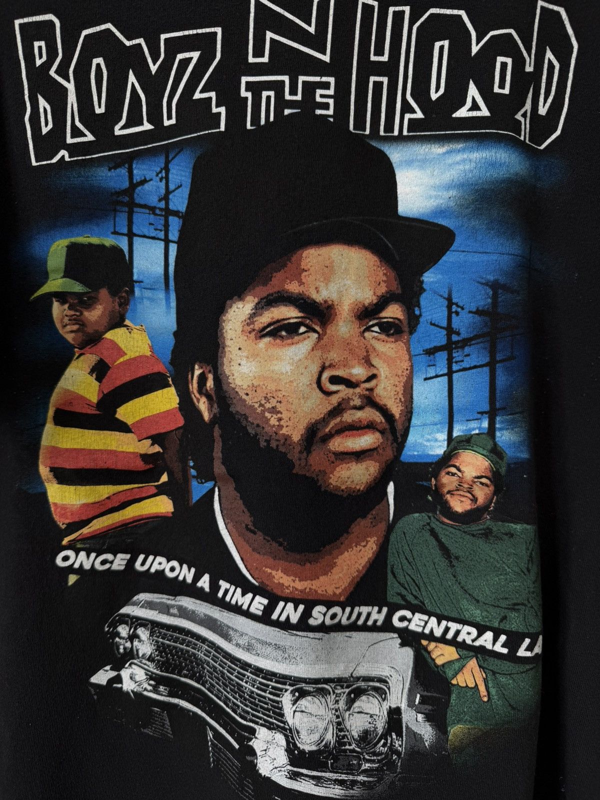 Rap Tees Boyz N The Hood Ice Cube Movie Tee Size US L / EU 52-54 / 3 - 2 Thumbnail