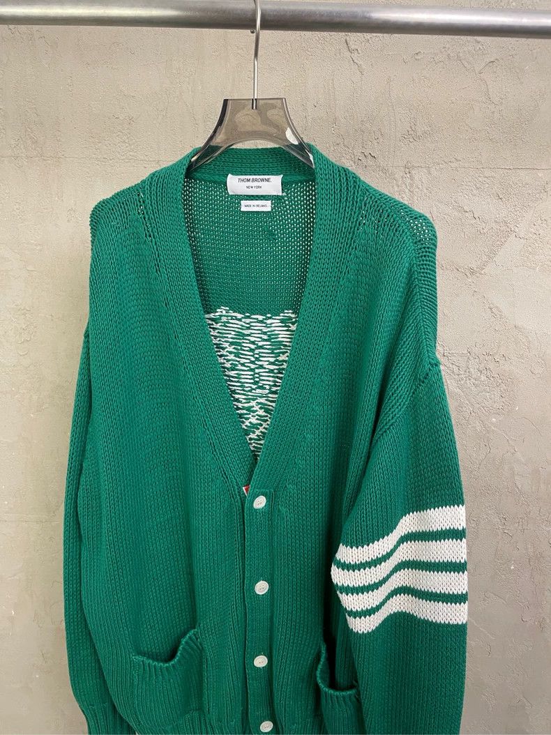 Thom Browne Thom browne Size 2 Turquoise lobster four-striped knitted Size M / US 6-8 / IT 42-44 - 3 Thumbnail