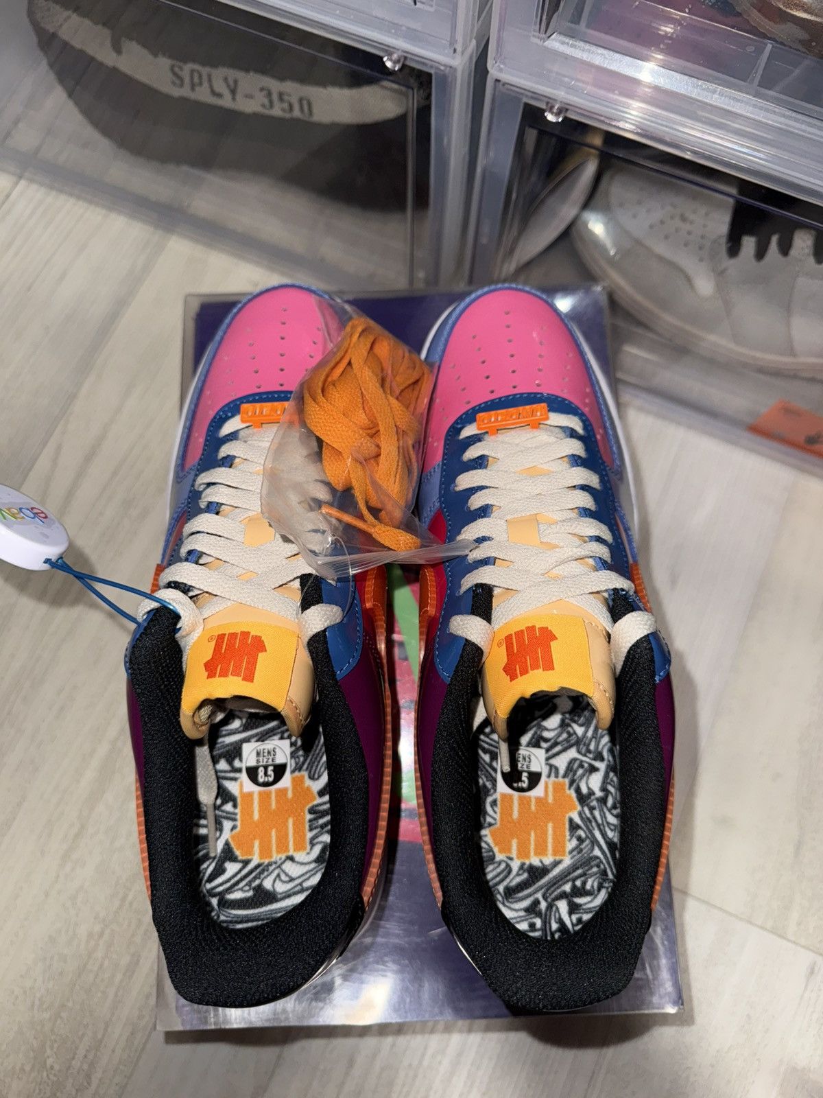 Nike × Undefeated Nike Force 1 Low Undefeated Total Orange Size US 8.5 / EU 41-42 - 6 Thumbnail