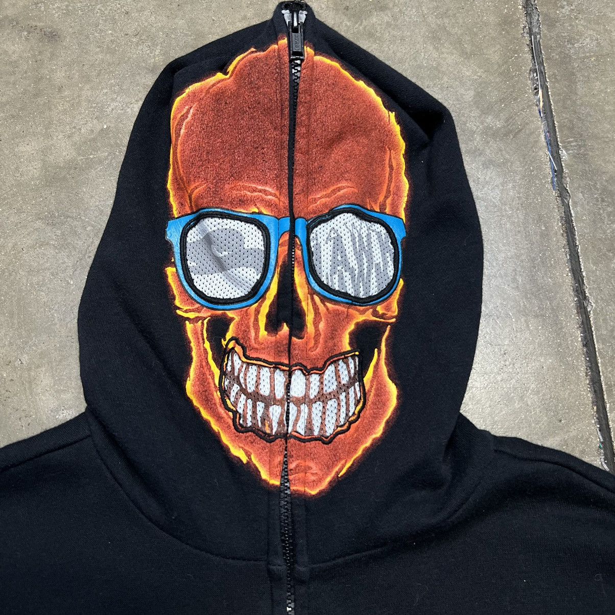 Tony Hawk × Vintage Vintage Y2K Tony Hawk Full Zip Bapesta Style Hoodie Cyber Size US S / EU 44-46 / 1 - 6 Thumbnail