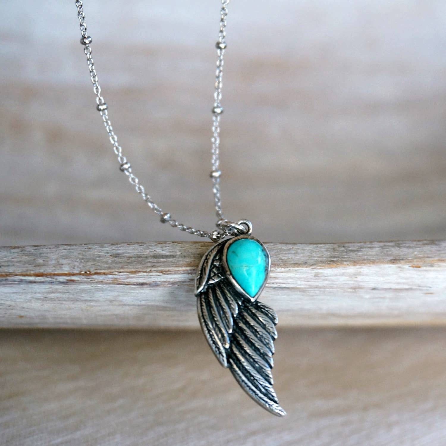 Other Native American Eagle Turquoise Necklace, Genuine Sterling S Size ONE SIZE - 1 Thumbnail