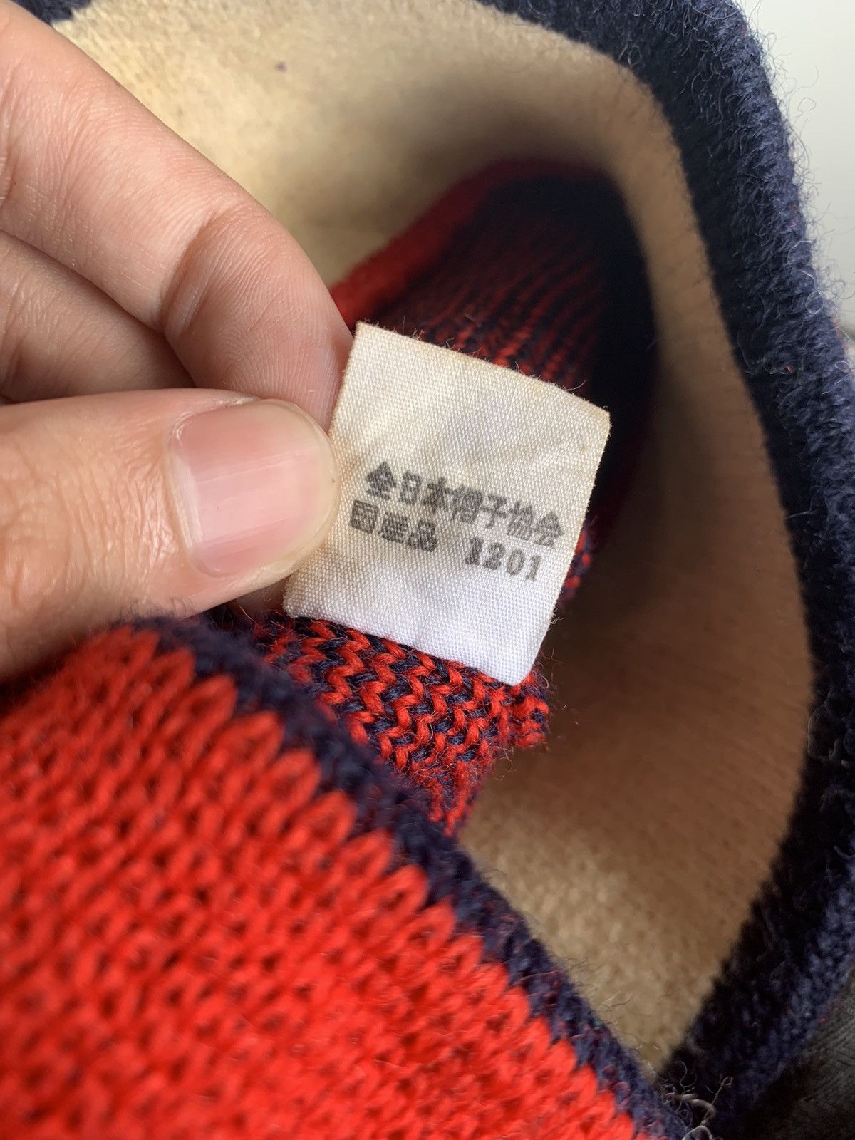 Japanese Brand × Kapital × Vintage Vintage Fablice Japanese Wool Winter Sessions Beanie Hats Size ONE SIZE - 9 Thumbnail