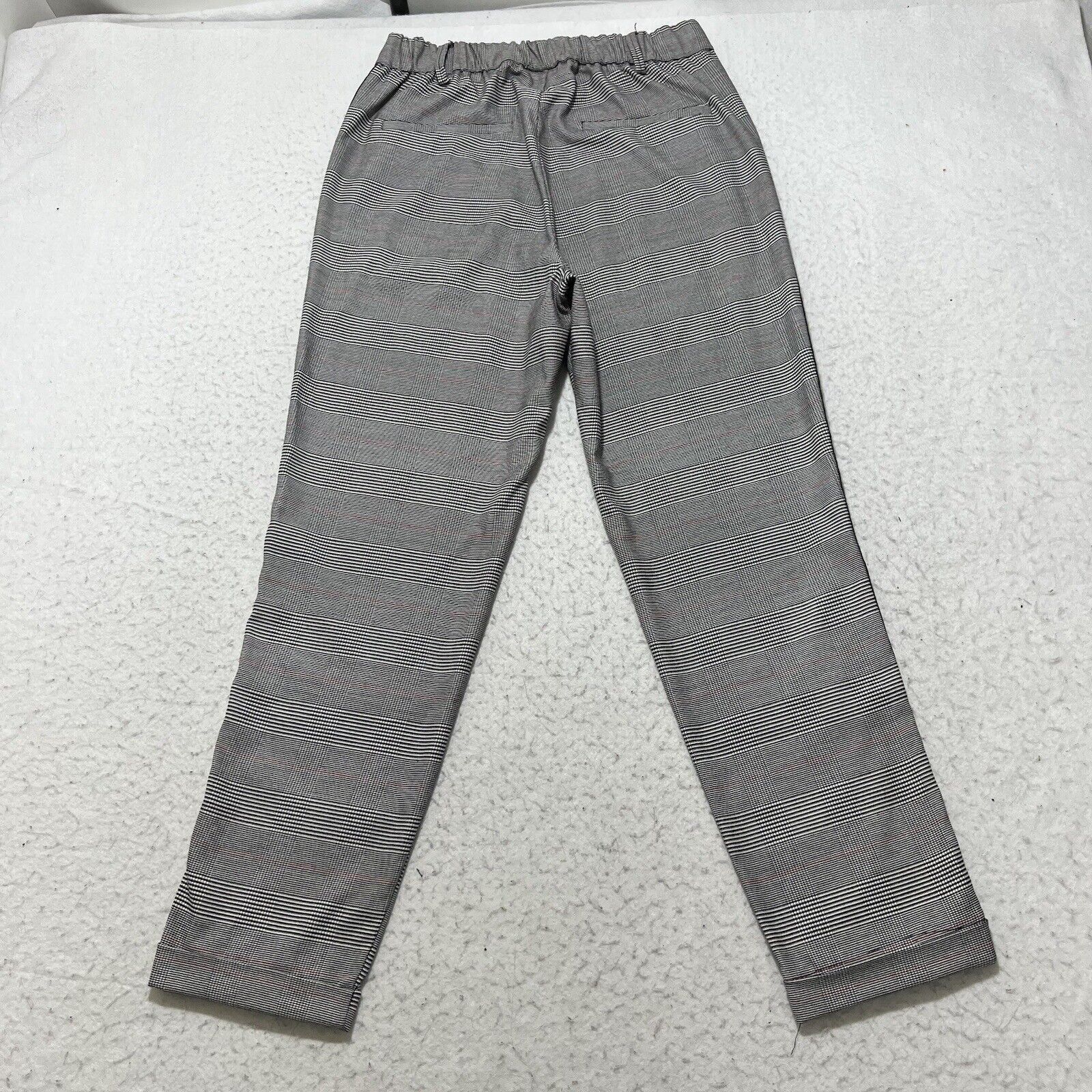 Zara Zara Collection XS High Rise Capri Houndstooth Black Pants Size 26" / US 2 / IT 38 - 5 Thumbnail