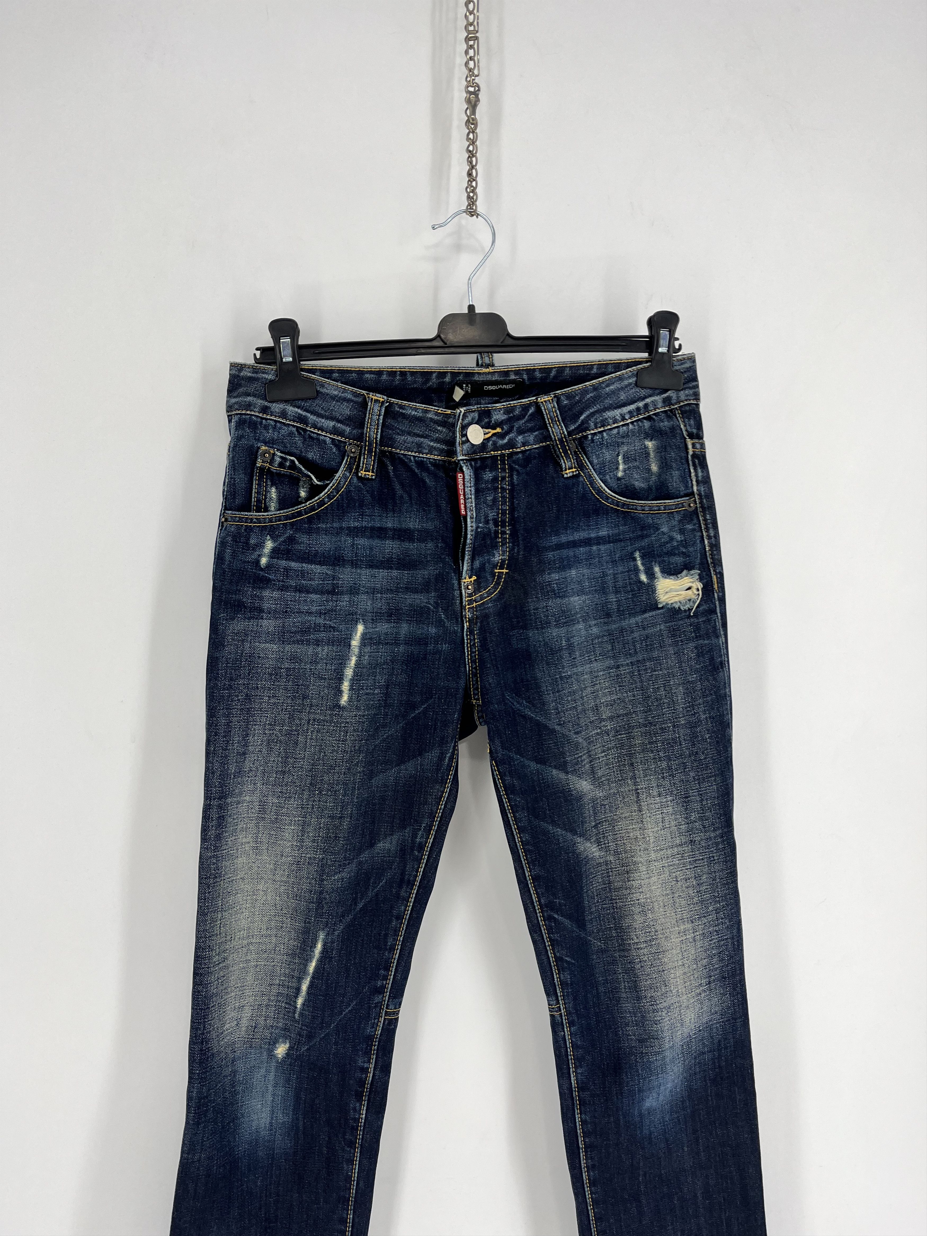 Dsquared2 Vintage Dsquared2 Jeans Denim Skinny Fit Luxary Style Size US 27 - 3 Thumbnail